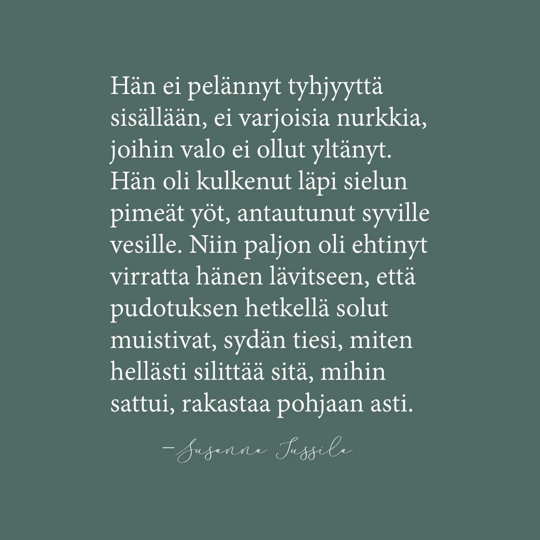 Pudotuksen hetkellä