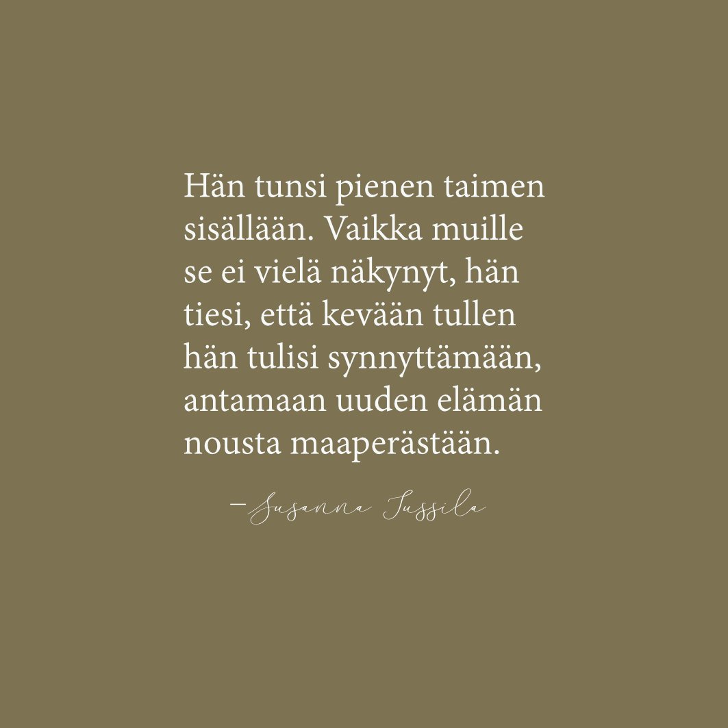 Uusi elämä sisällä