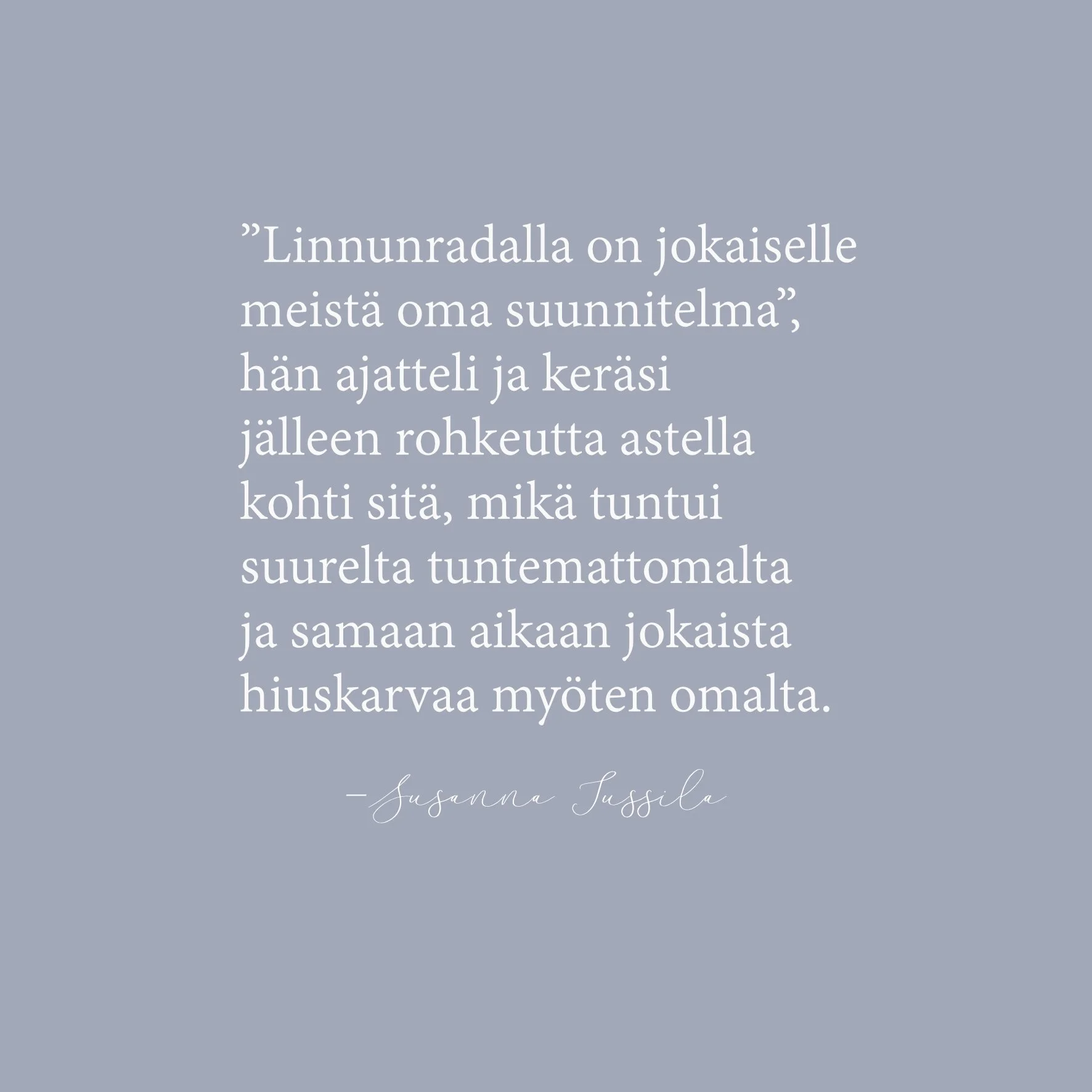 Kohti suurta tuntematonta