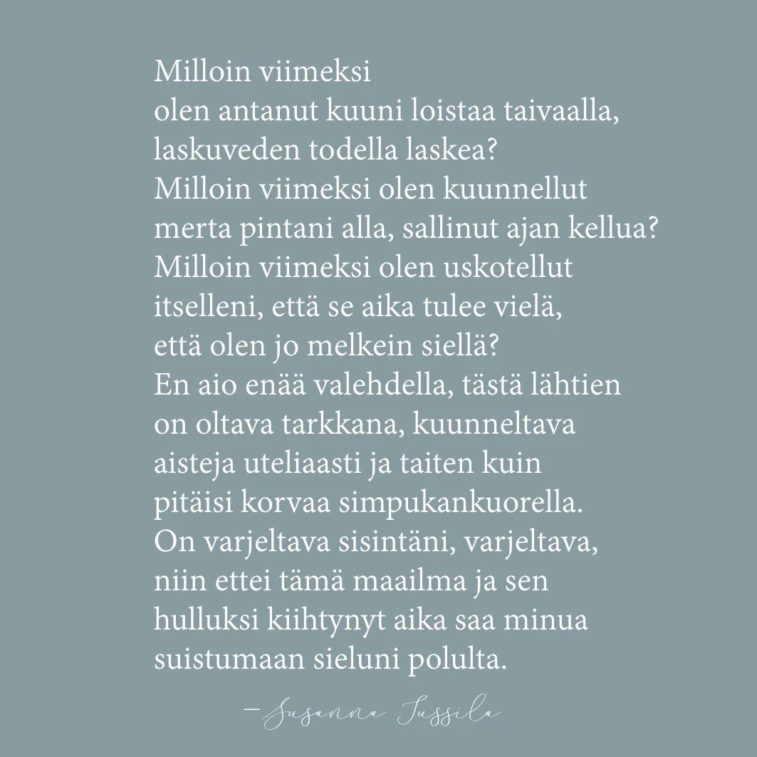 Kuin pitäisi korvaa simpukankuorella