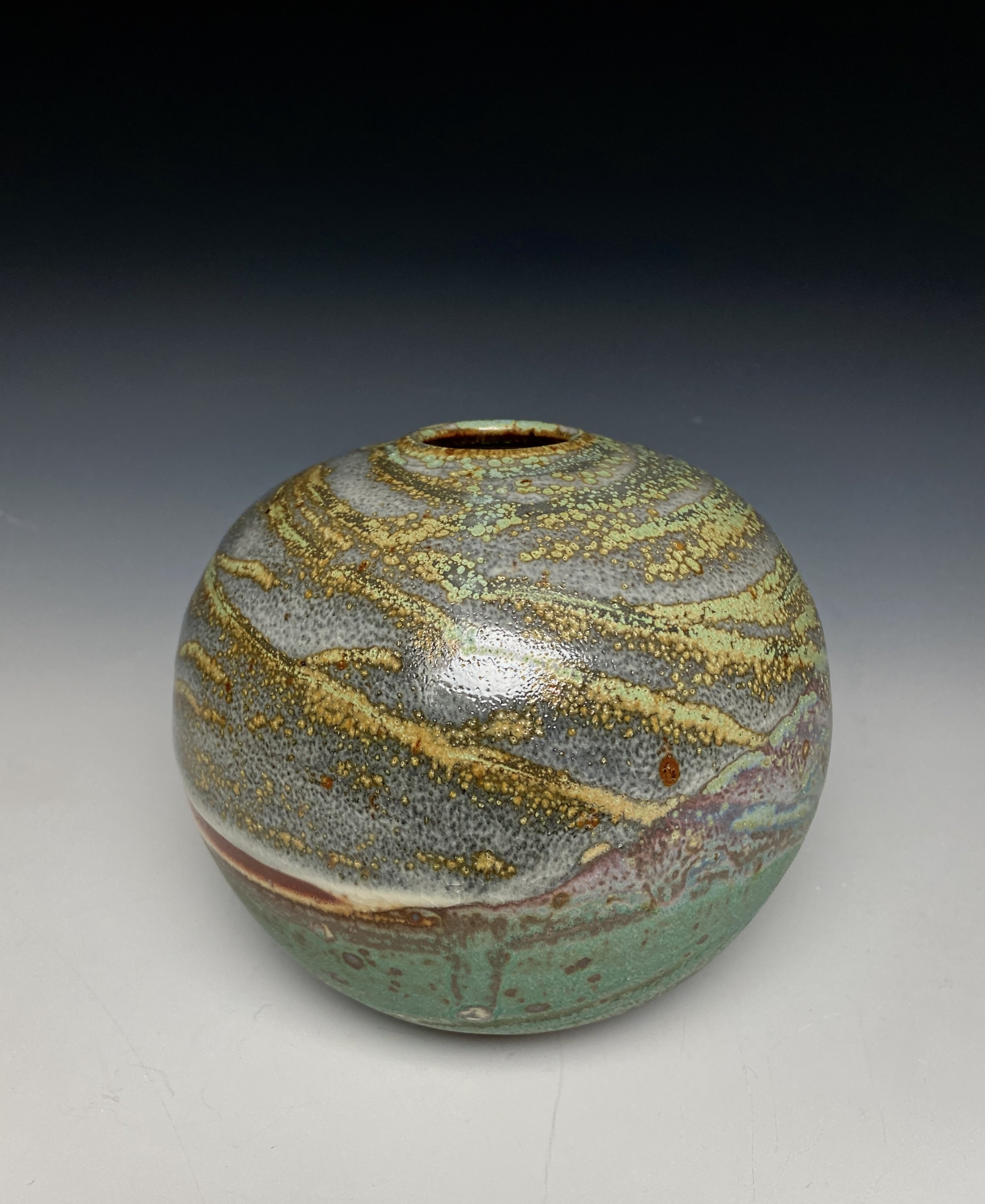 Marshland Vessel; 6" tall; $90