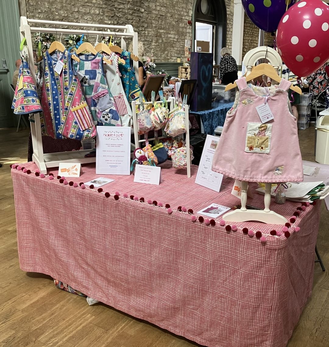 Pickle and dot at Vintage and Artisan Fair Corn Hall Cirencester.jpg