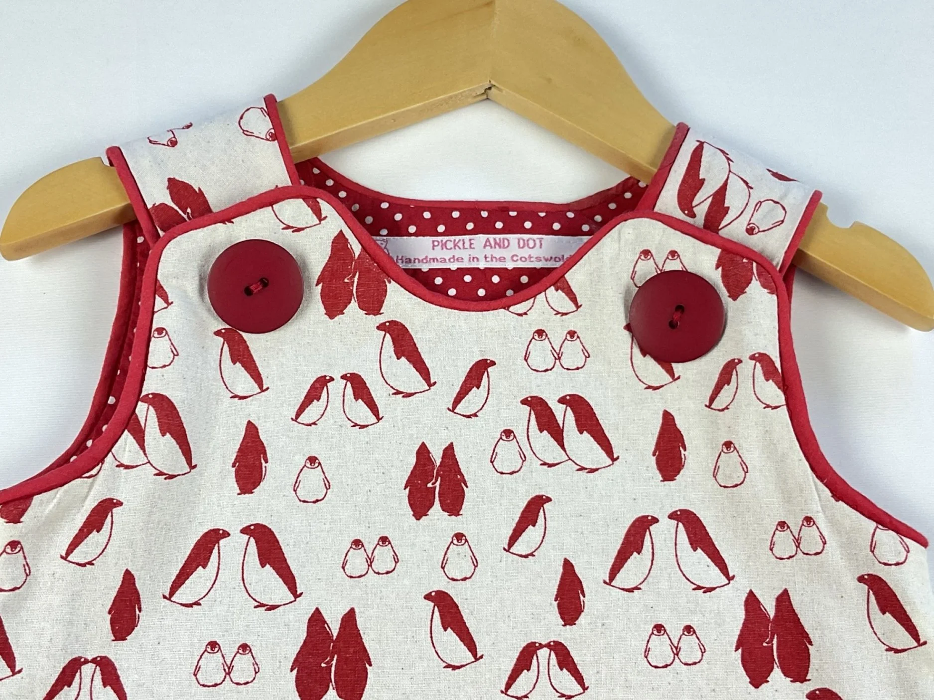 kissing penguins red front top detail rw.jpg