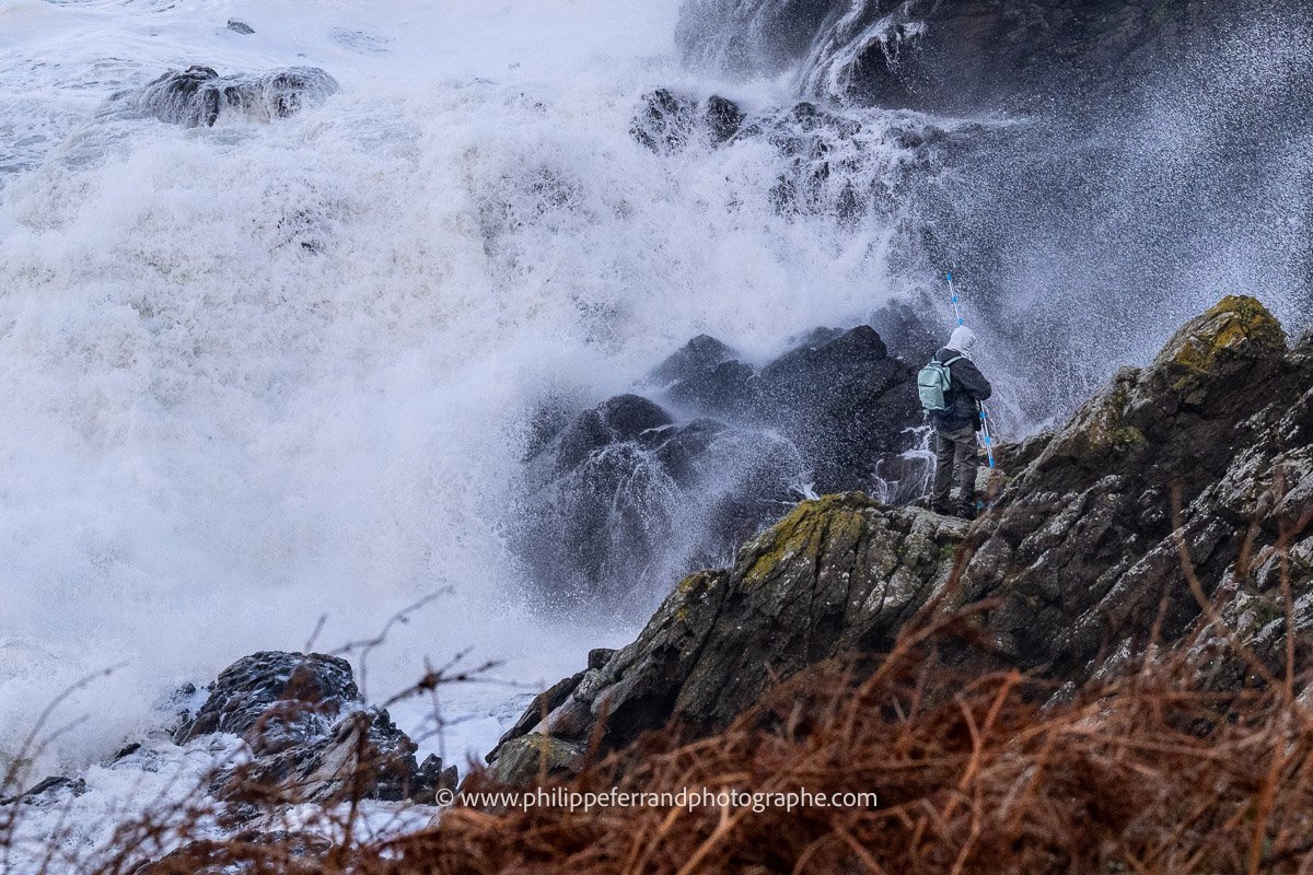 Le pêcheur dans la tourmente