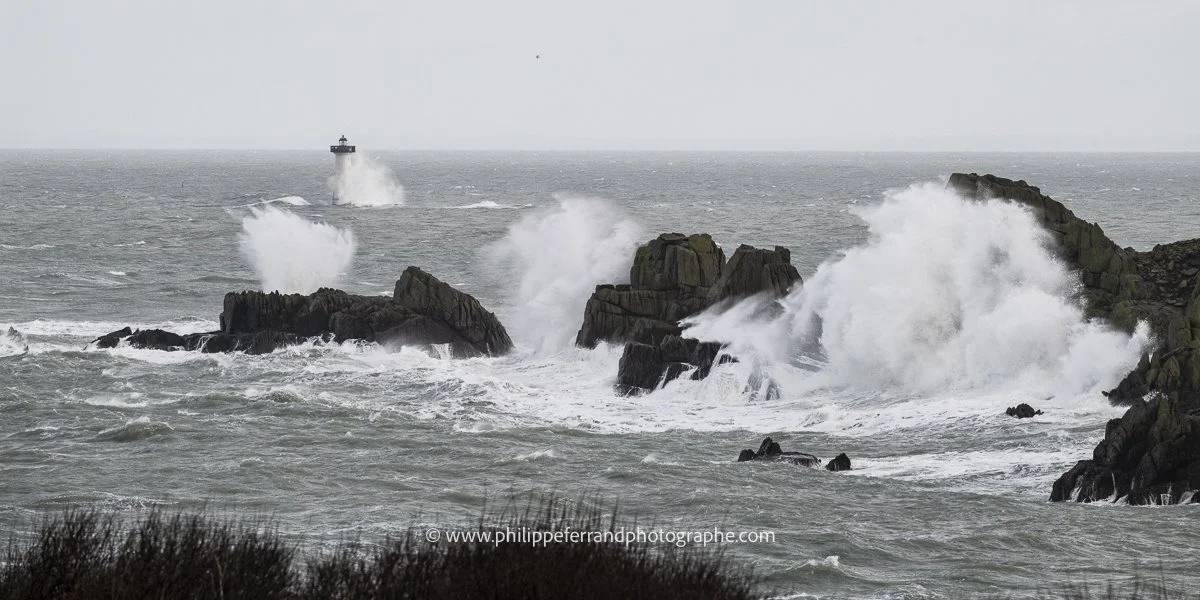 Enorme vague sur l'ile des Landes