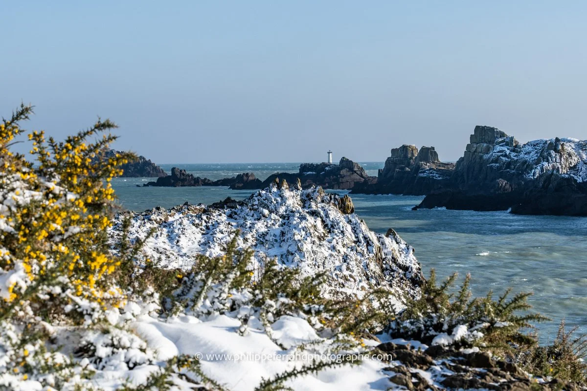 374 - il neige - Pointe du Grouin