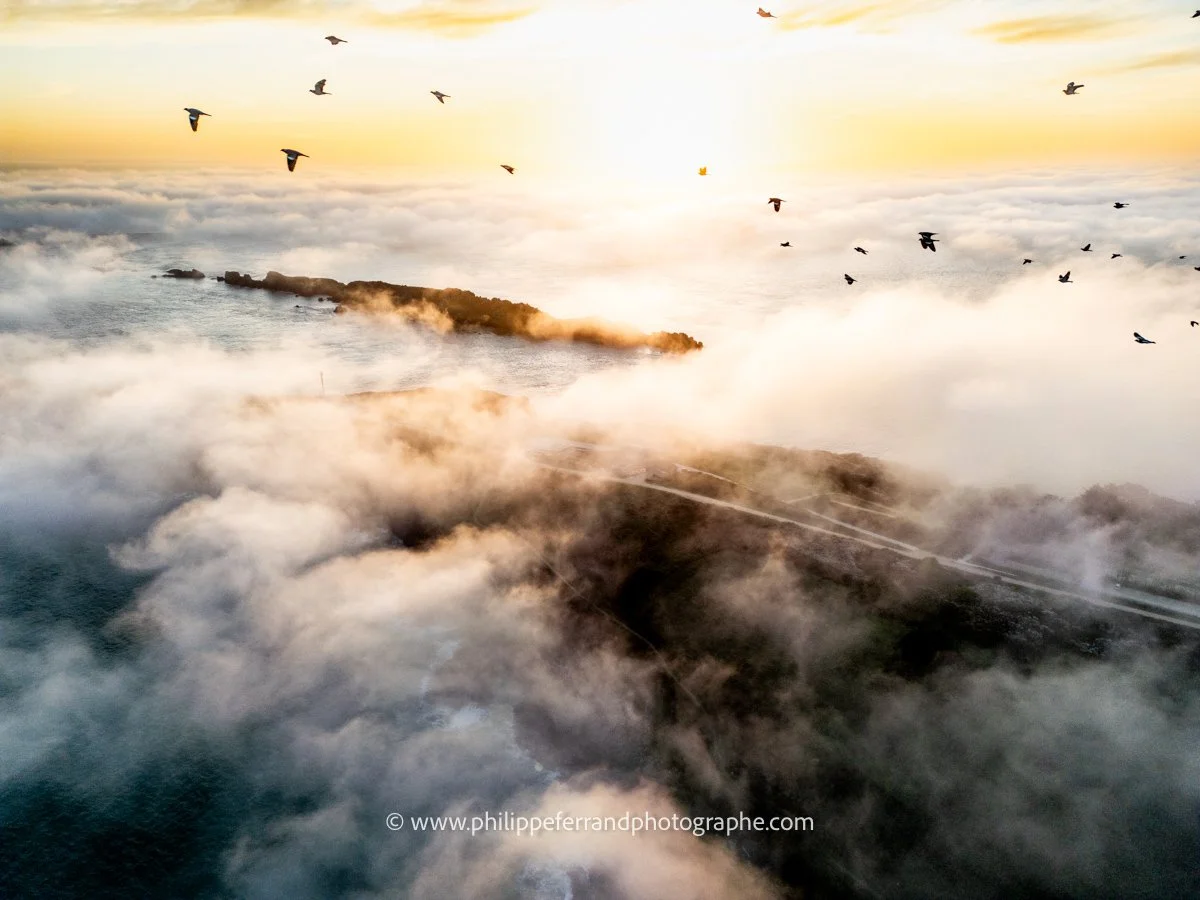 345 - vol au dessus des nuages
