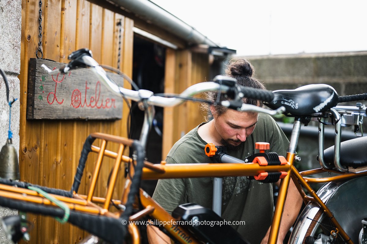 Réglages d'un vélo à l'atelier