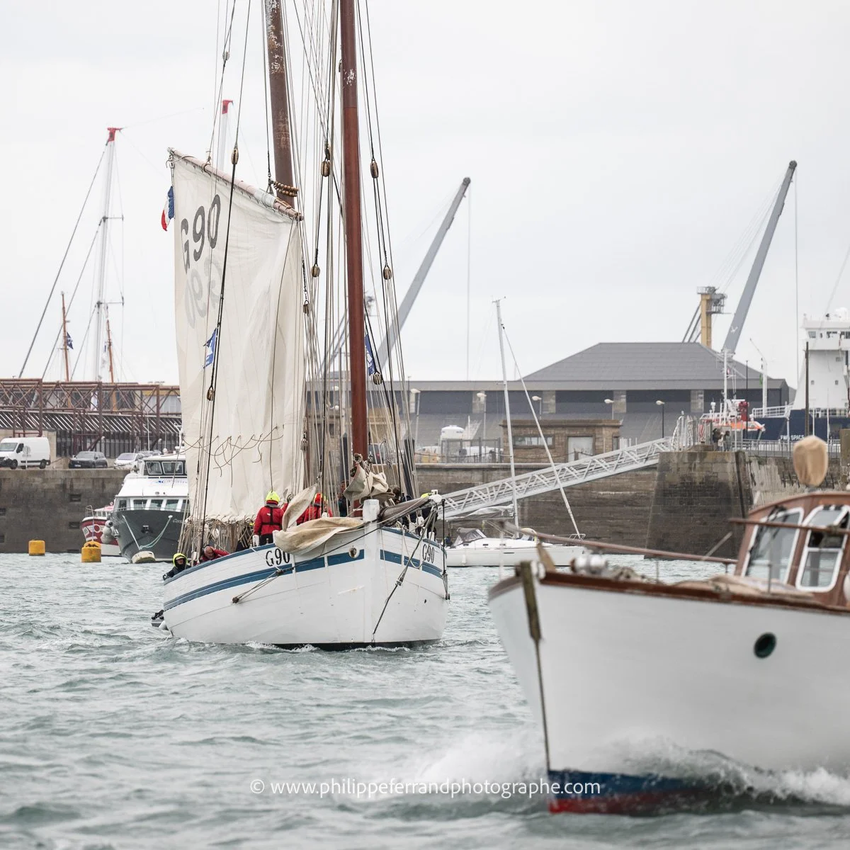 La Granvillaise met les voiles