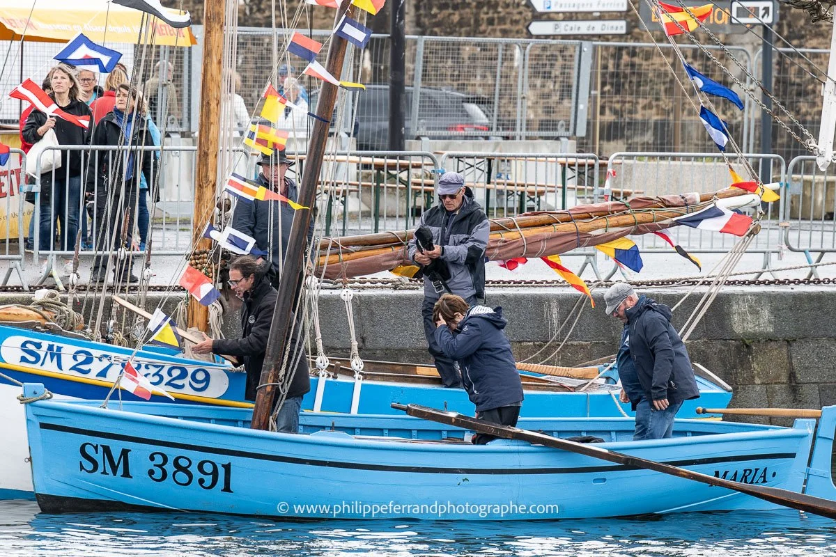 Vieux gréements dans le port
