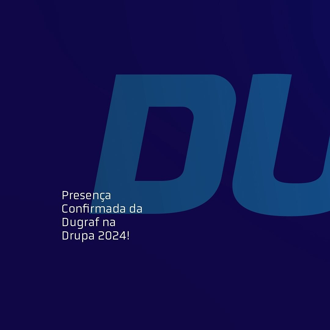 Com o aumento das press&otilde;es por sustentabilidade, a Drupa 2024 ser&aacute; crucial para a Dugraf descobrir opera&ccedil;&otilde;es mais eficientes e respons&aacute;veis.

#dupra #dugraf #inova&ccedil;&atilde;oemimpress&atilde;o #printingexcelle