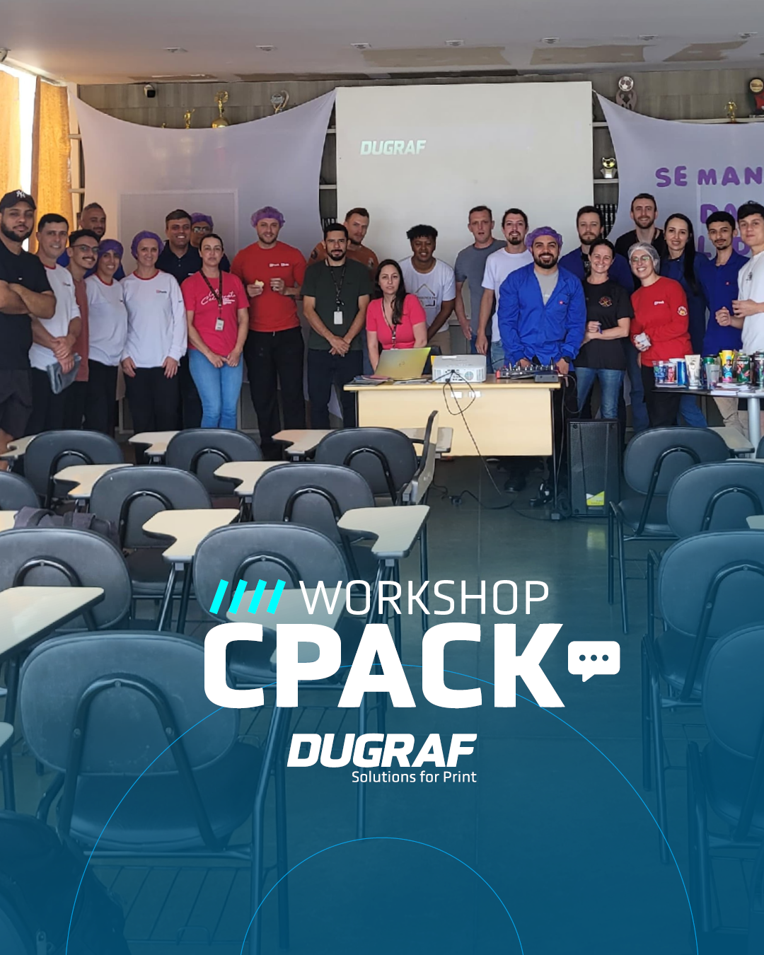 Capacitação e excelência em Dry Offset: Dugraf promove workshop técnico na C-Pack