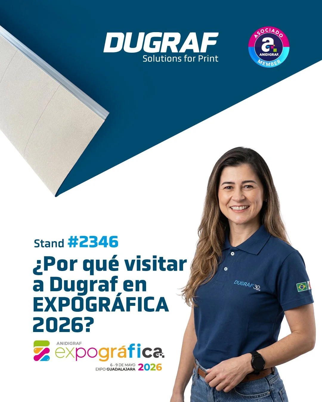 ¿Por qué visitar a Dugraf en EXPOGRÁFICA 2026?