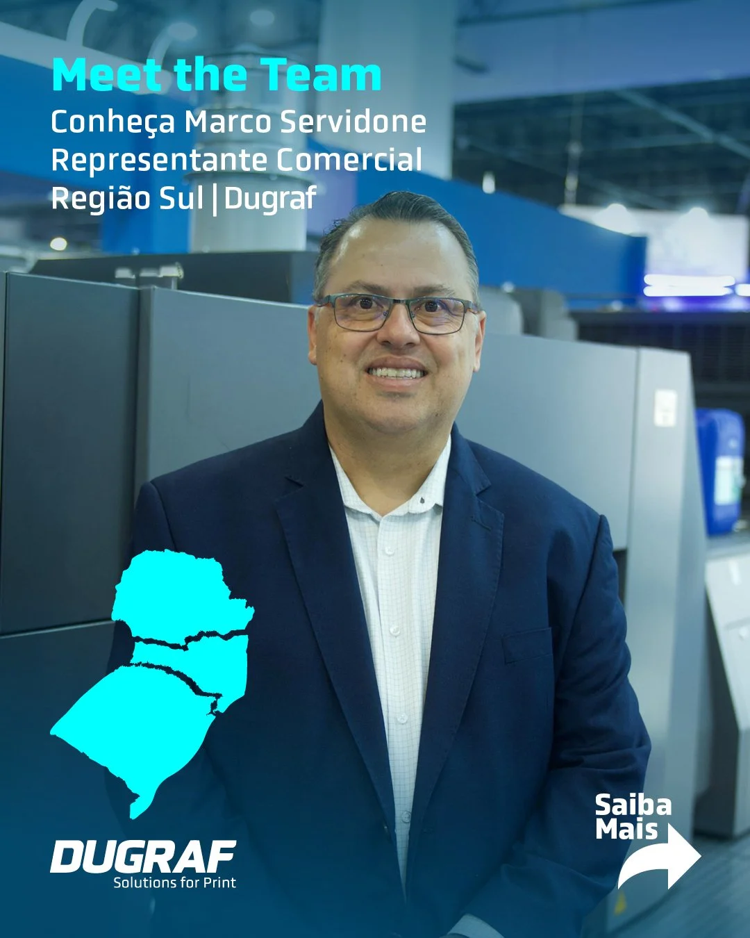 Te presentamos a Marco Servidone, el nuevo representante comercial de Dugraf para la región sur