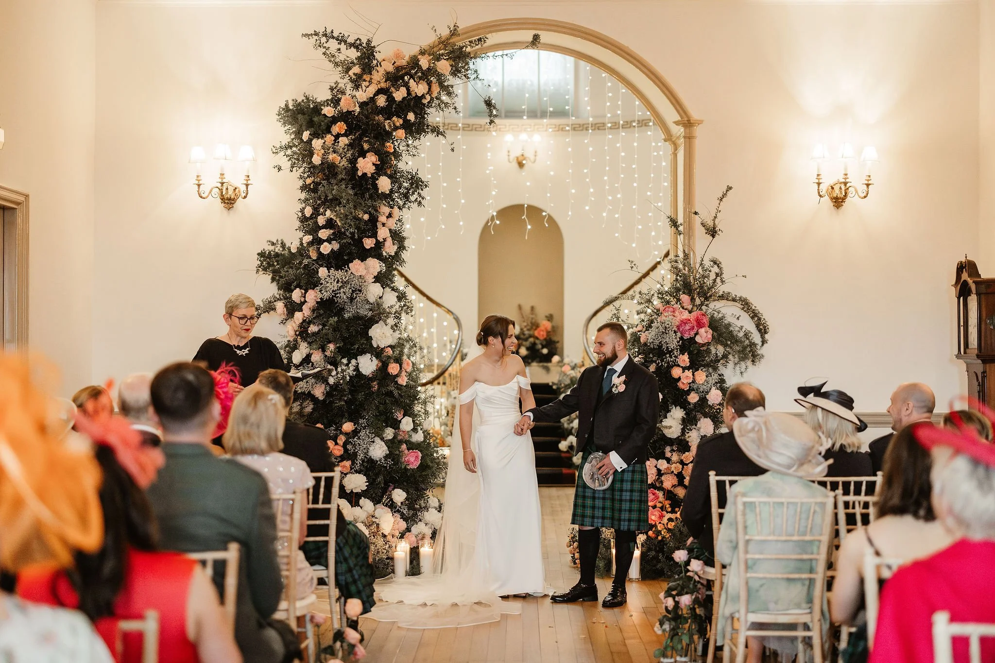 Monica + Calum / Fasque Castle