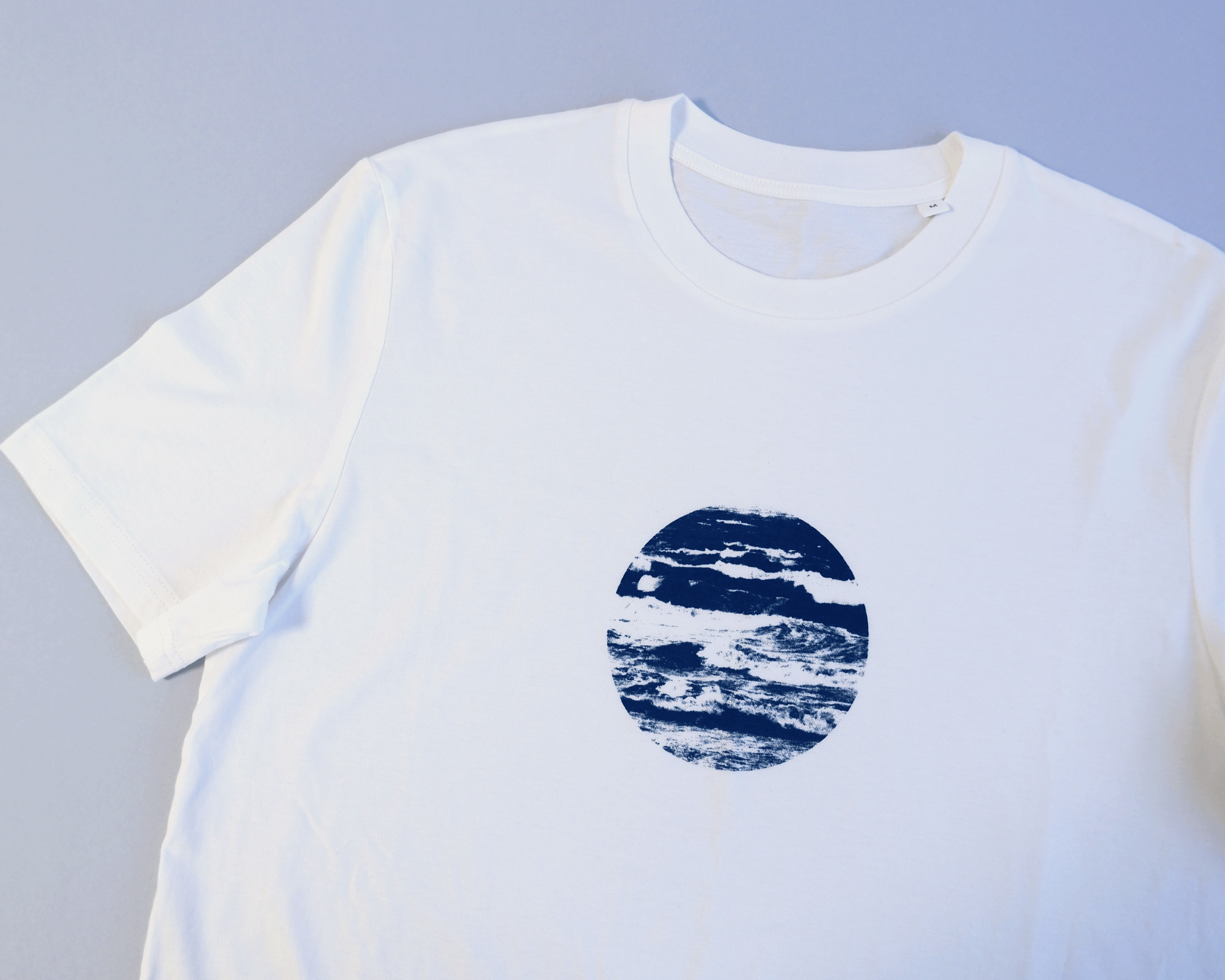 Waves T-shirt  - White