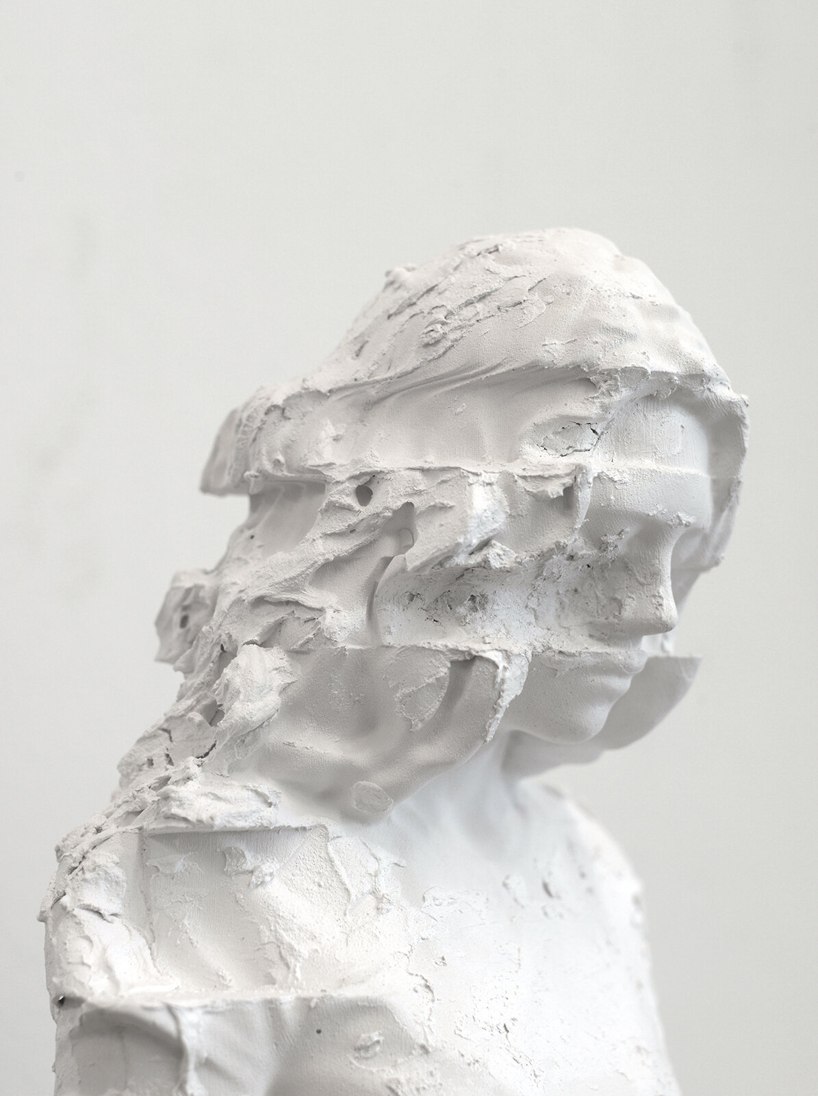   Bust I , 2014 Plaster, Edition 1, 28 x 24 x 26 cm Private collection 