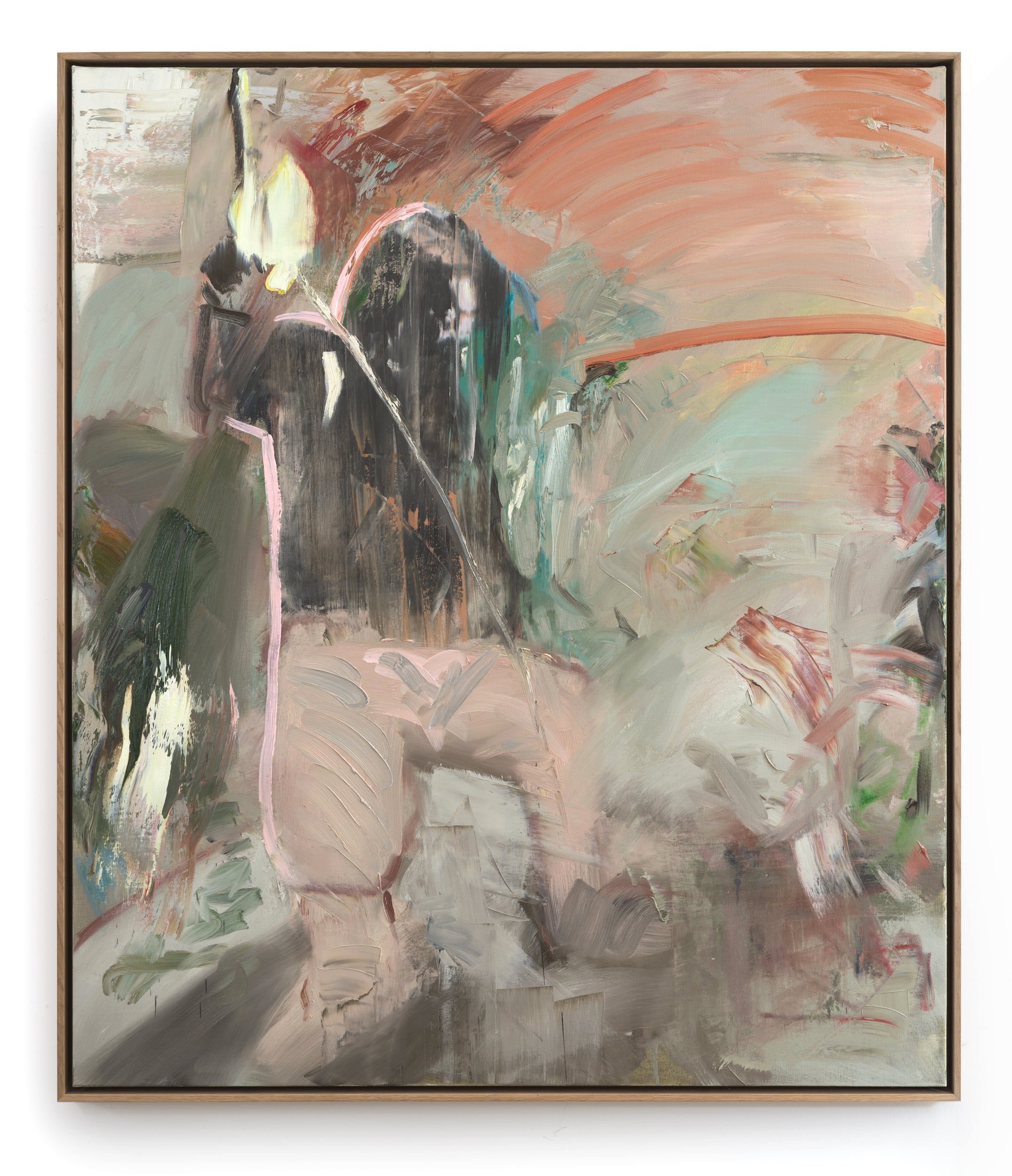   Norgay #II  ,  2023                                                                                                       Oil on canvas, 140 x 120 cm 