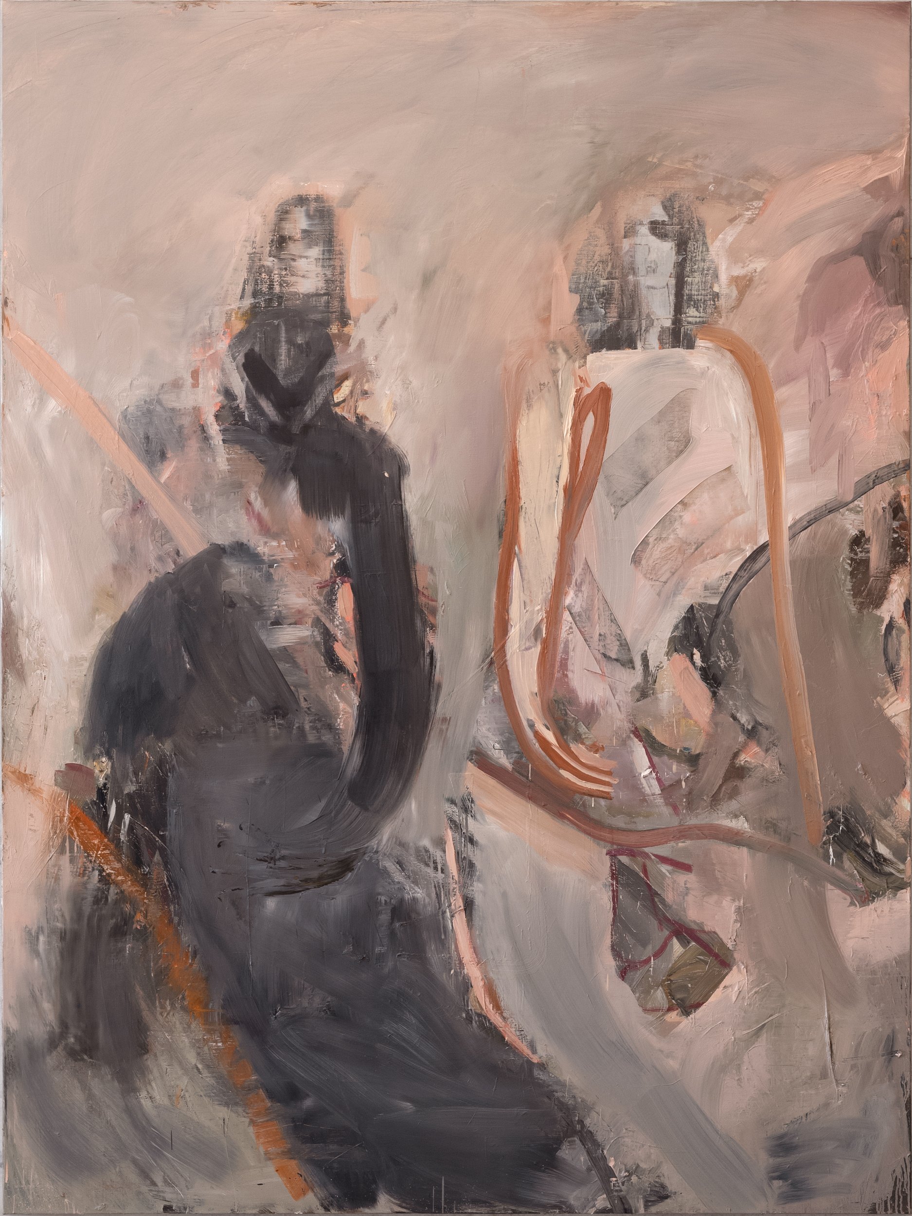 Air Guitar, 2025 Oil on canvas, 200 x 150 cm