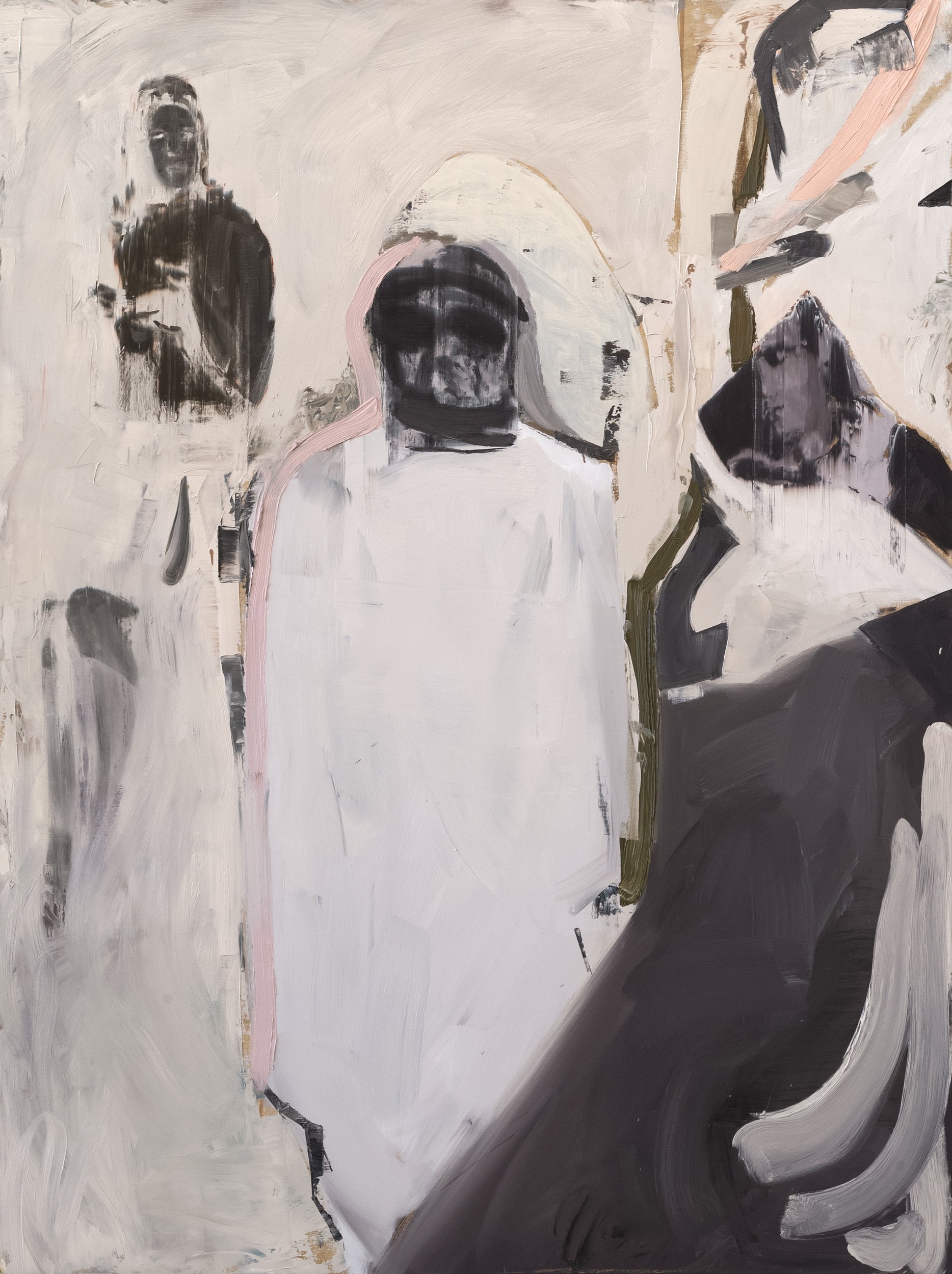 Pasolini I, 2025 Oil on canvas, 200 x 150 cm