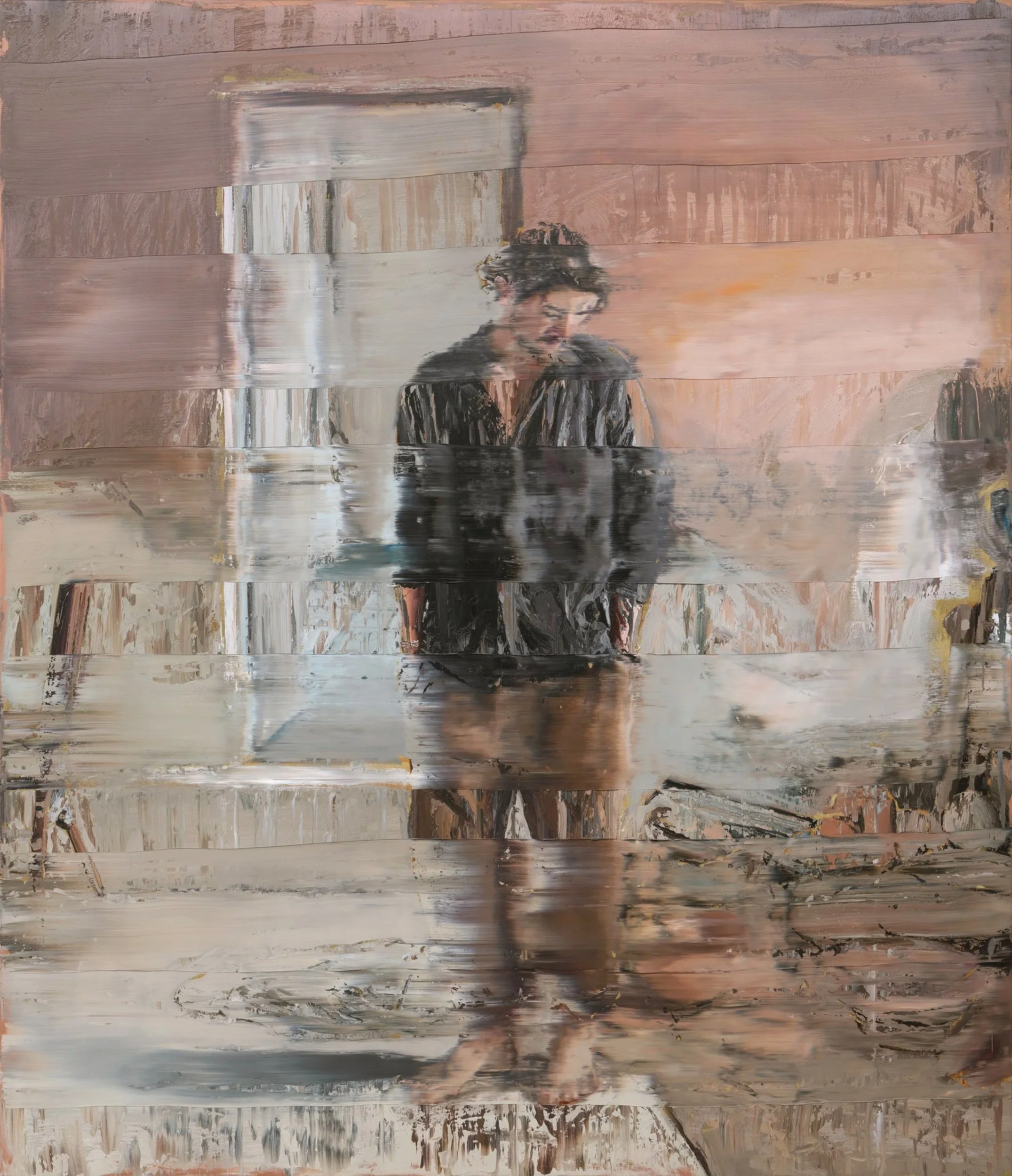  The Potter, 2026                                                                                                Oil on canvas, 210 x 180 cm 