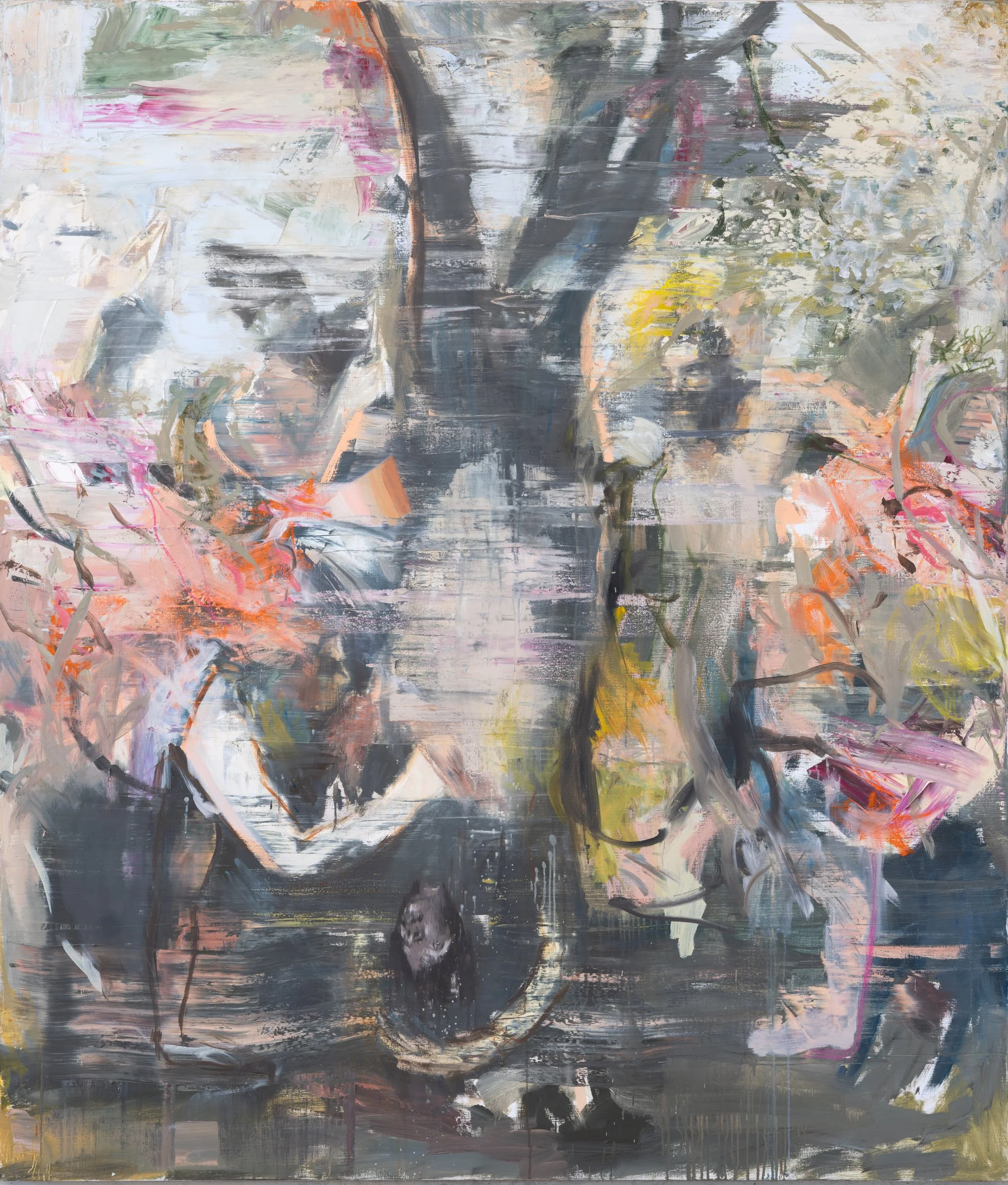  Hybris 1, (After Titian), 2026                                                                          Oil on canvas, 210 x 180 cm 