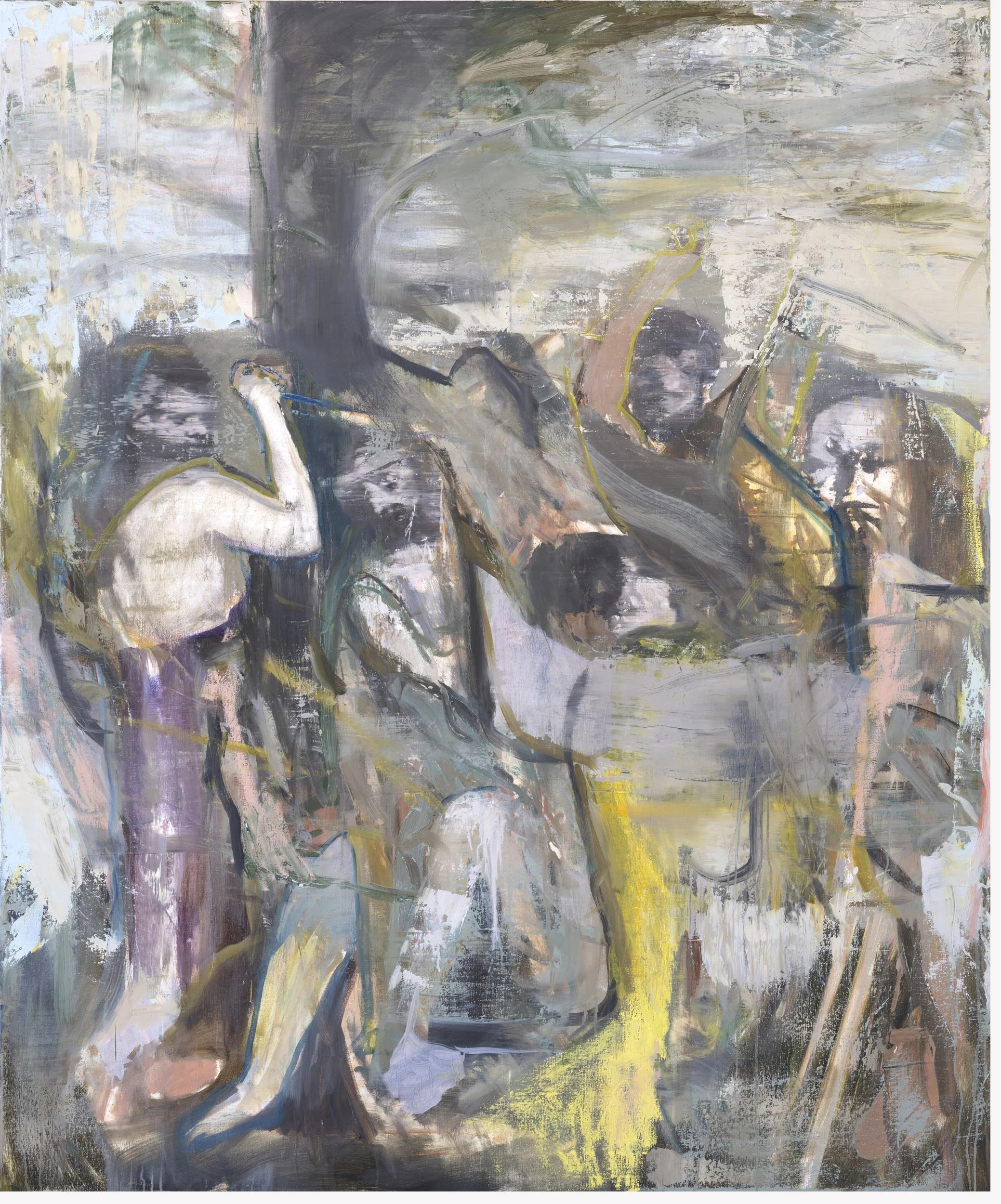  Hybris 2, (After Titian), 2026                                                                          Oil on canvas, 180 x 150 cm 