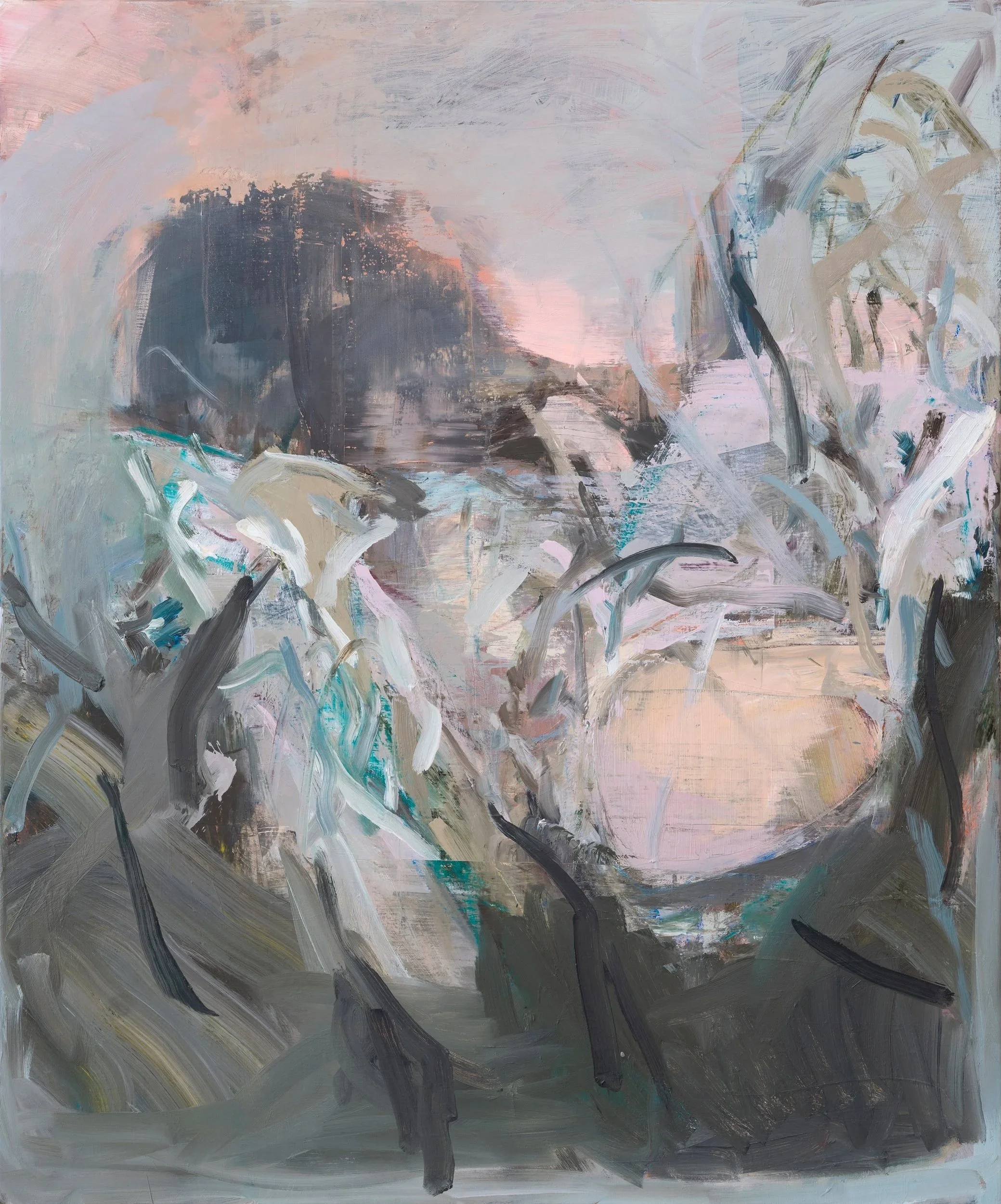    The Couple,   2026                                                                                            Oil on canvas, 120 x 100 cm 
