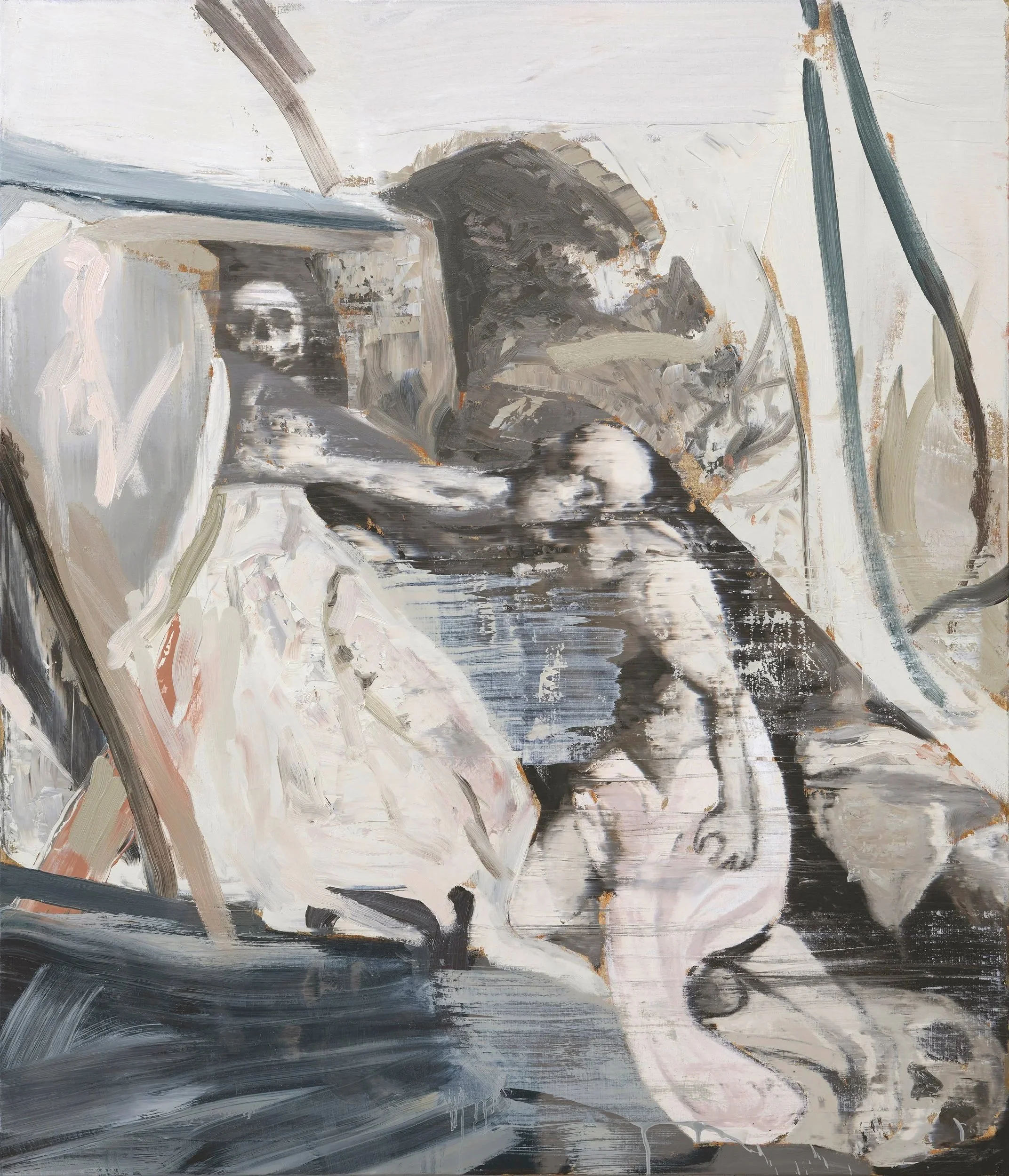    Inner Reflection   (After Titian), 2026                                                           Oil on canvas, 140 x 120 cm 