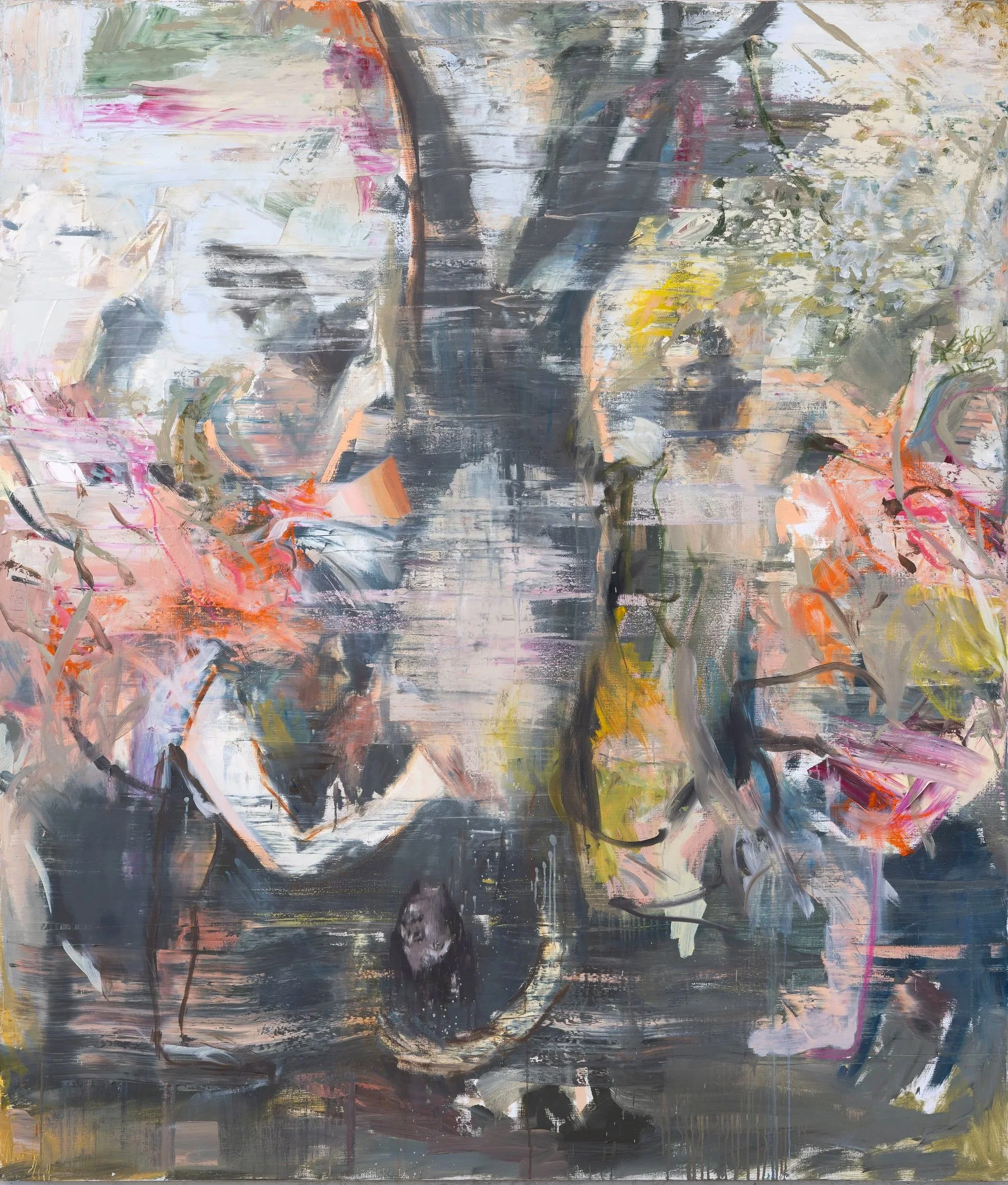   Hybris 1   (After Titian), 2026                                                                          Oil on canvas, 210 x 180 cm 