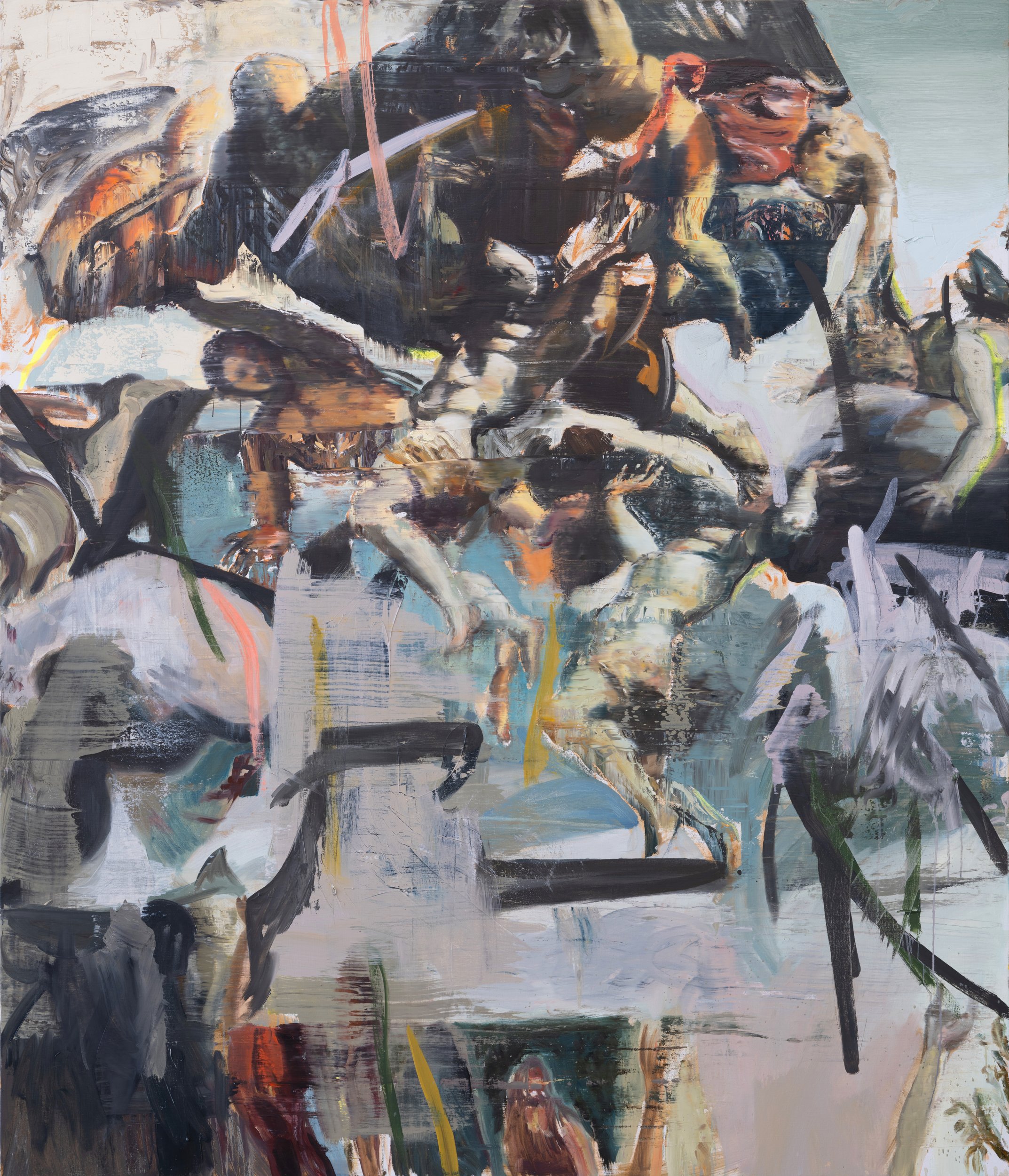    Firmament    (After Tintoretto), 2026                                                                           Oil on canvas, 210 x 180 cm 
