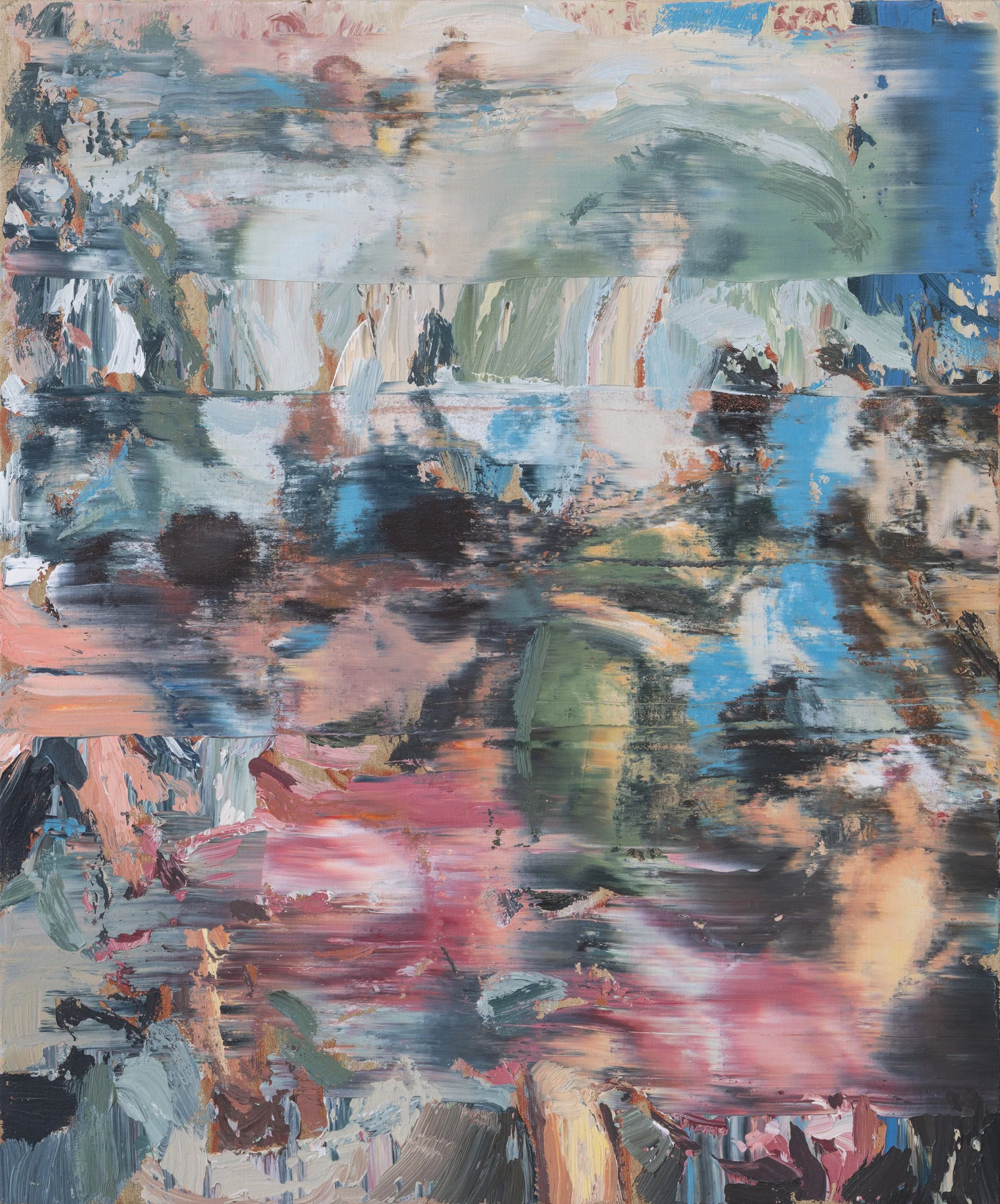    Study for Trinity   (After Titian), 2026                                                       Acrylic on canvas, 60 x 50 cm 