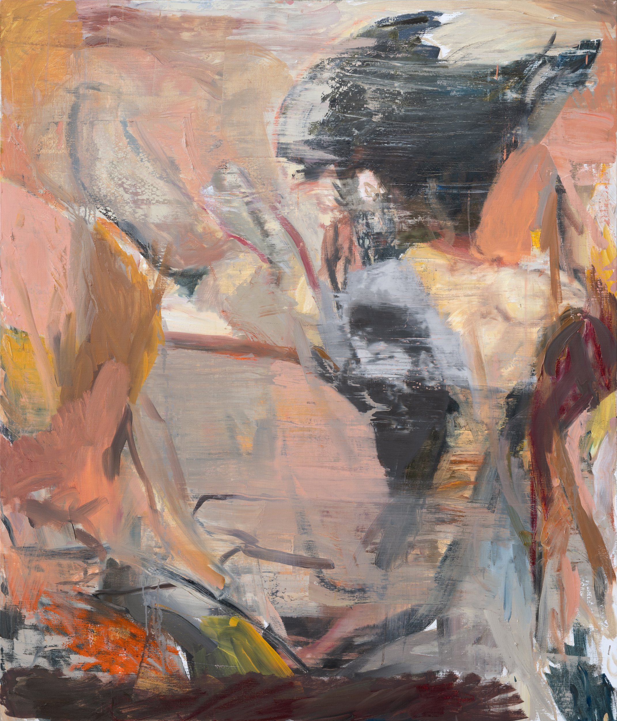    Prometheus 1   (After Titian), 2026                                                               Oil on canvas, 140 x 120 cm 