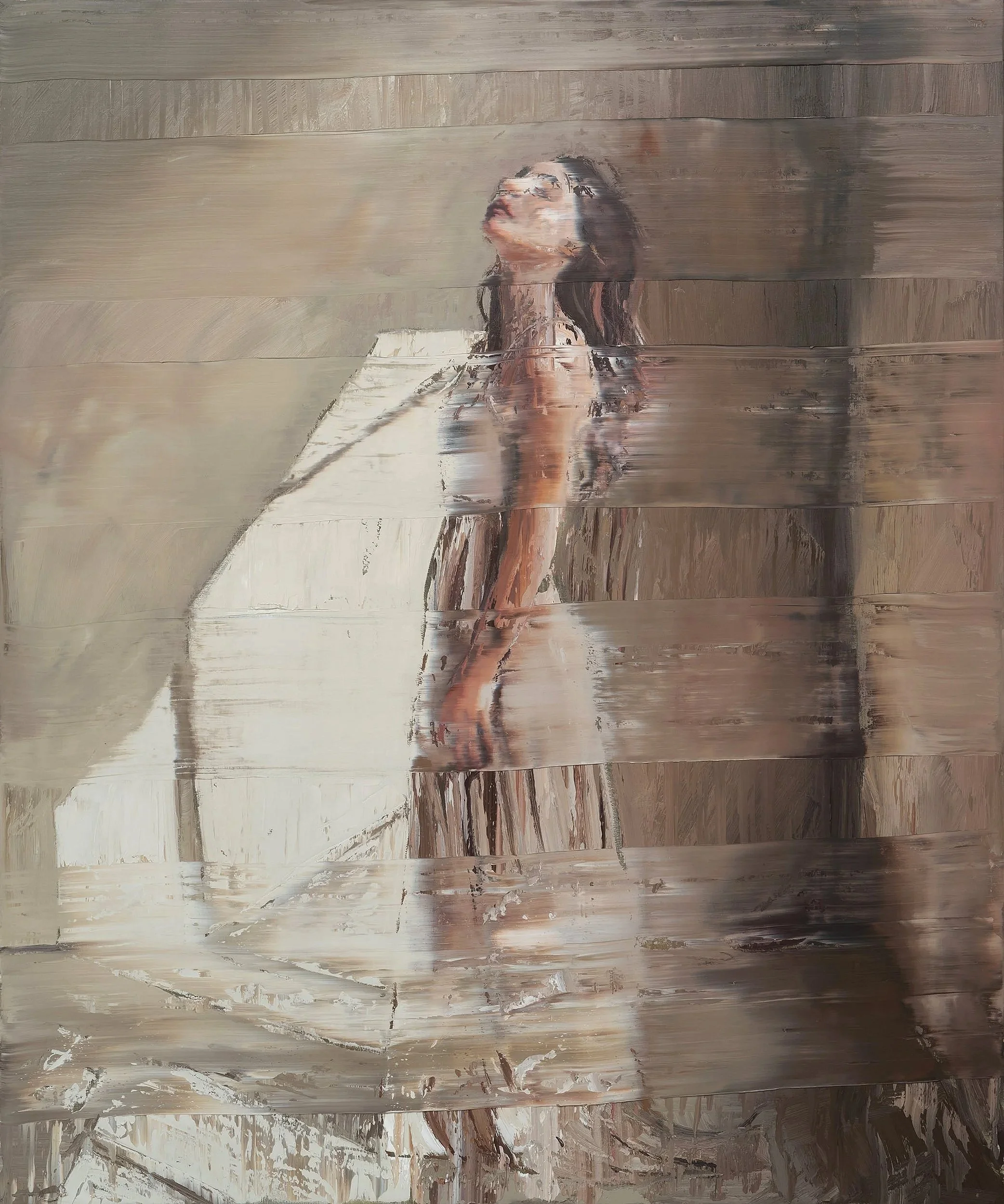    Shattered Light III,   2025                                                                                Oil on canvas, 180 x 150 cm 