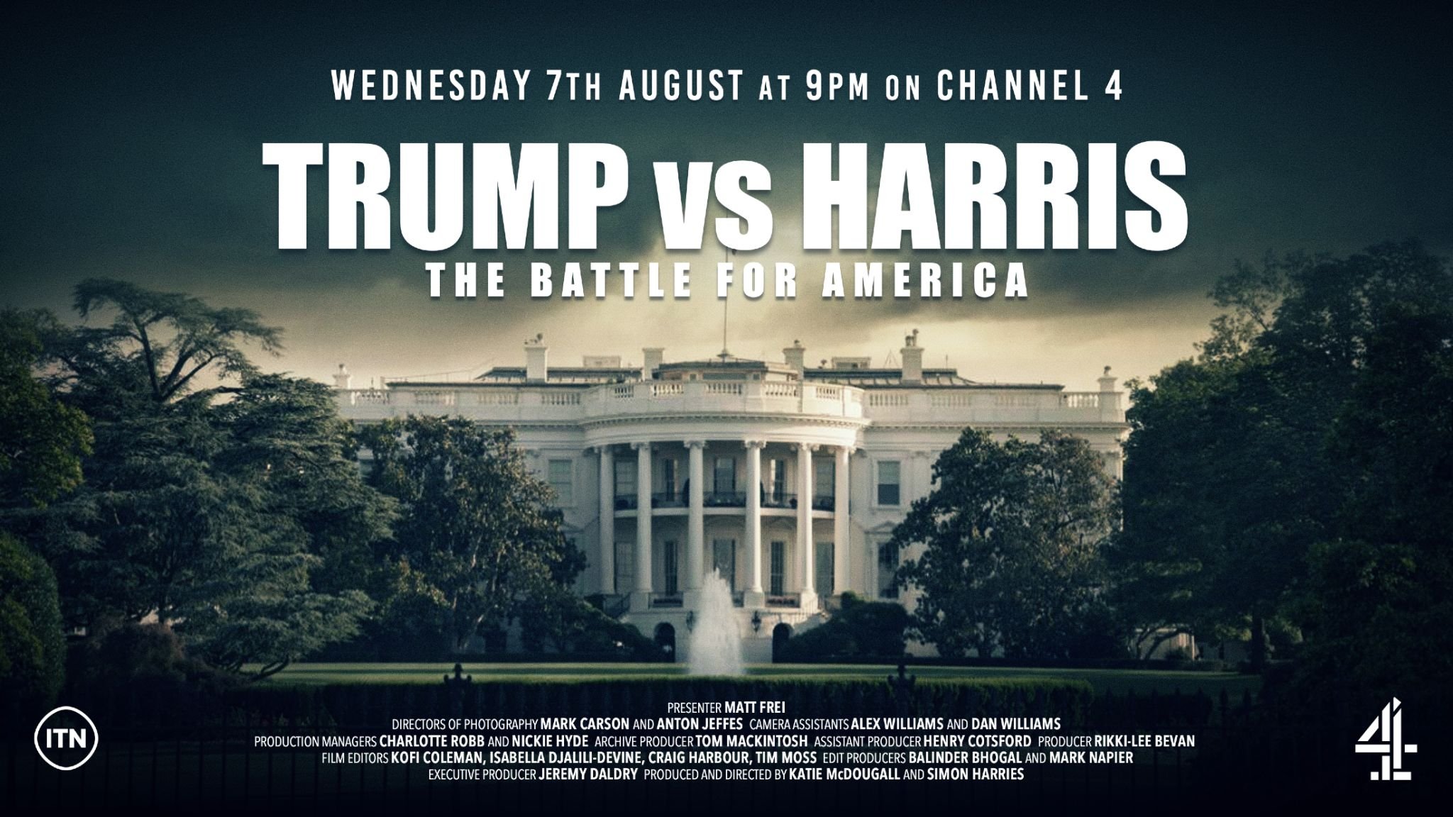 Trump Vs Harris: The Battle for America - Channel 4