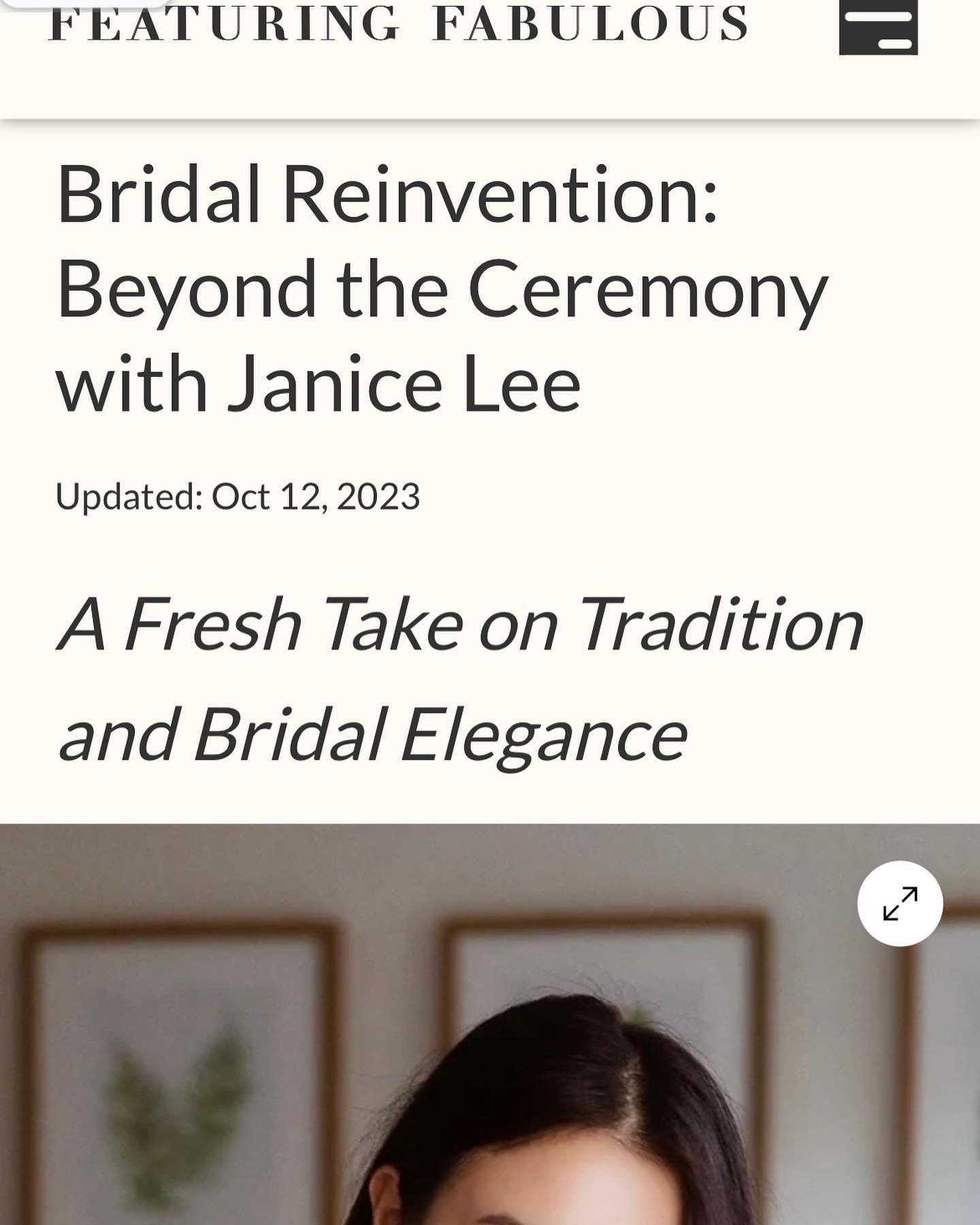 Check out the wonderful article about Beyond the Ceremony on Featuring Fabulous ✨