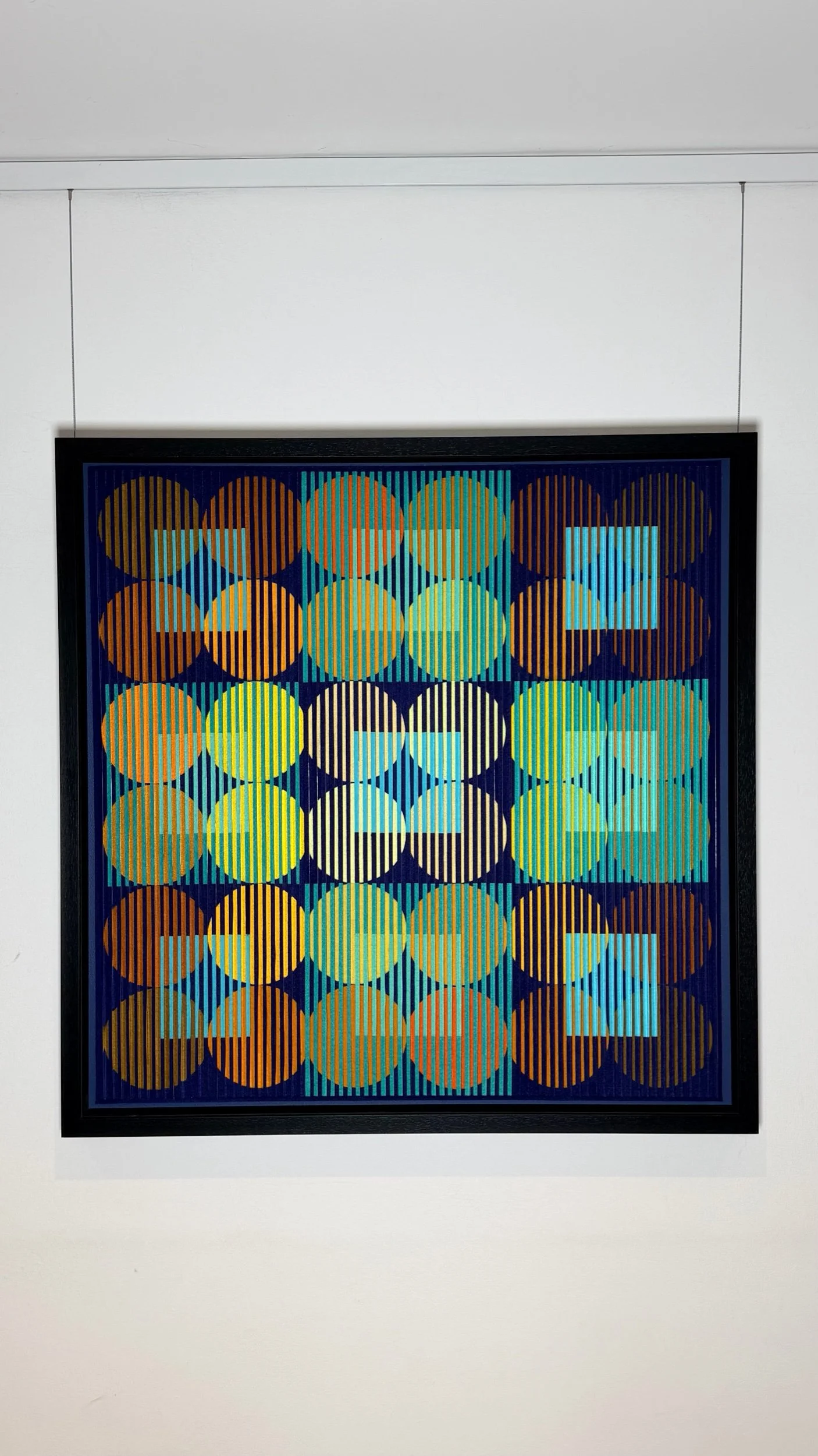 Squarcle number 11 80x80 cm