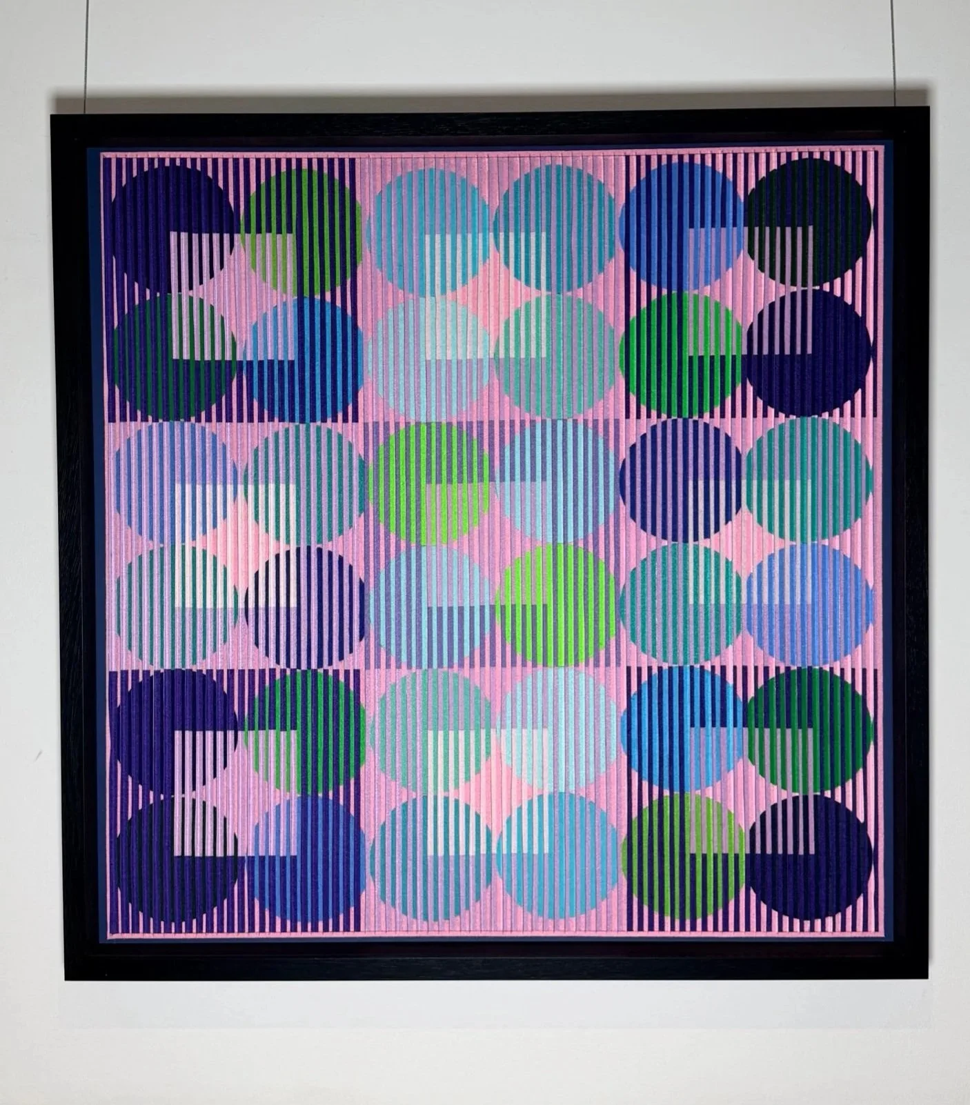 Squarcle number 4 80x80 cm