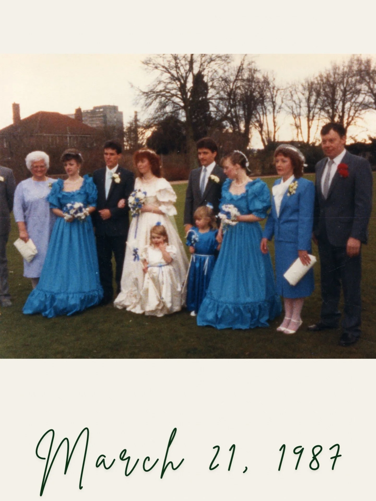 August 19, 1985&hellip; Ashford, Kent, England &hellip;that&rsquo;s where it all began.
March 21, 1987&hellip; we said &ldquo;I do.&rdquo;
September 21, 1990&hellip; we took the biggest leap and started our American adventure together.

And here we a