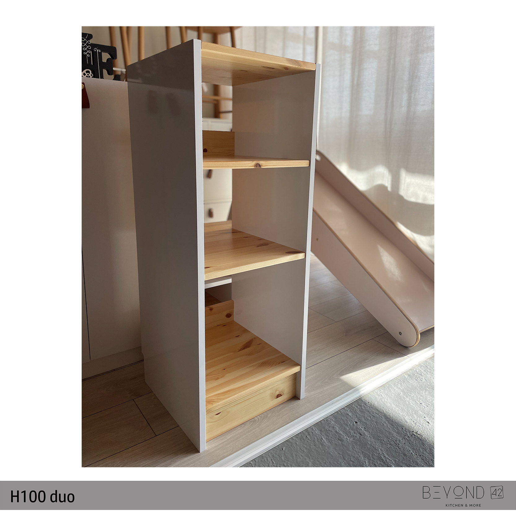 Kitaplık H100