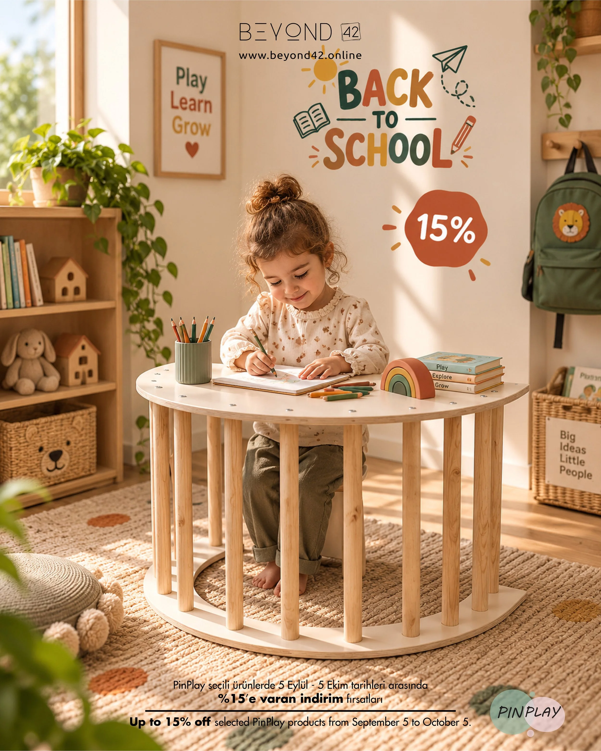 Pikler 3in1 Sallanır Tırmanma Kemeri 