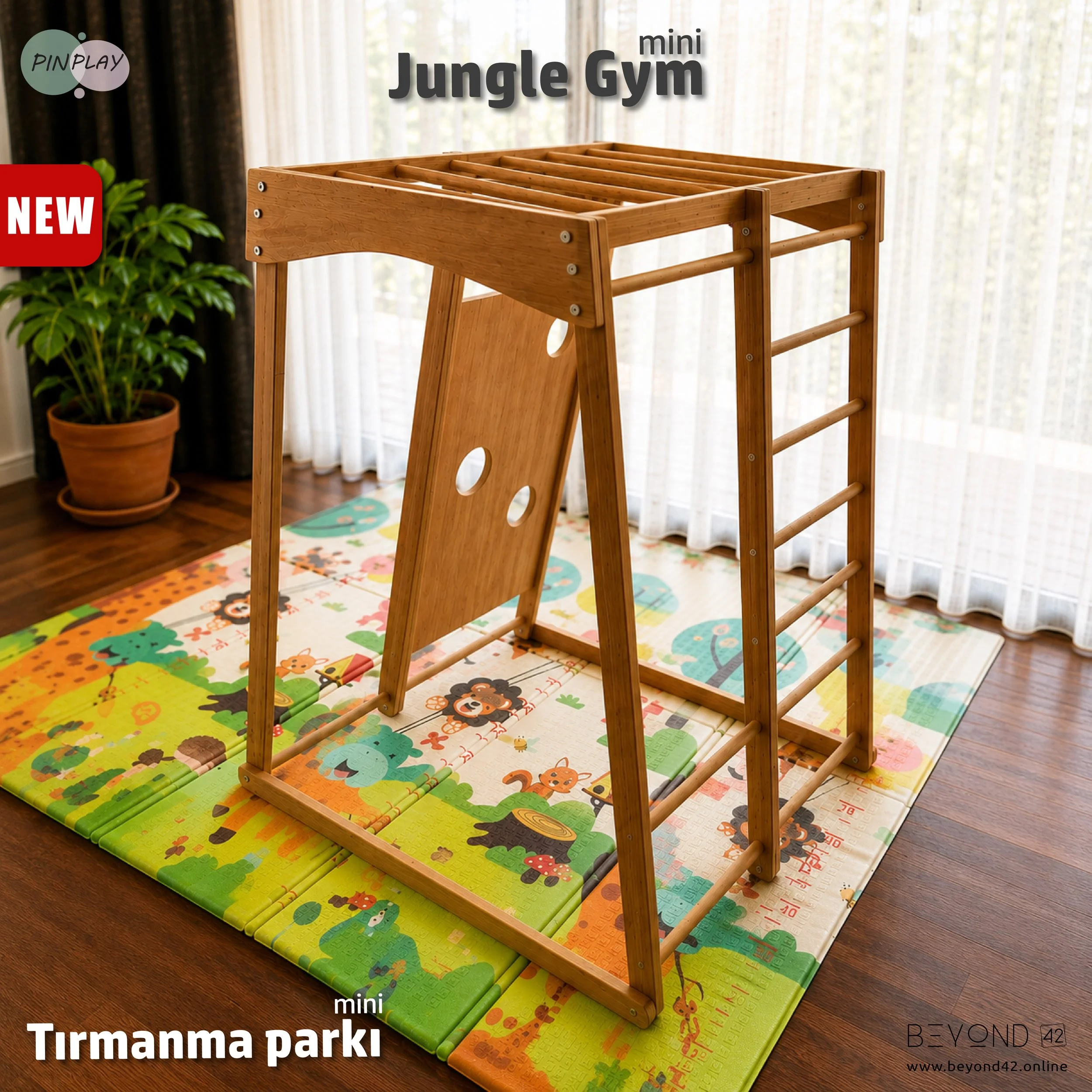 PinPlay Tırmanma parkı-mini [Jungle gym-mini]