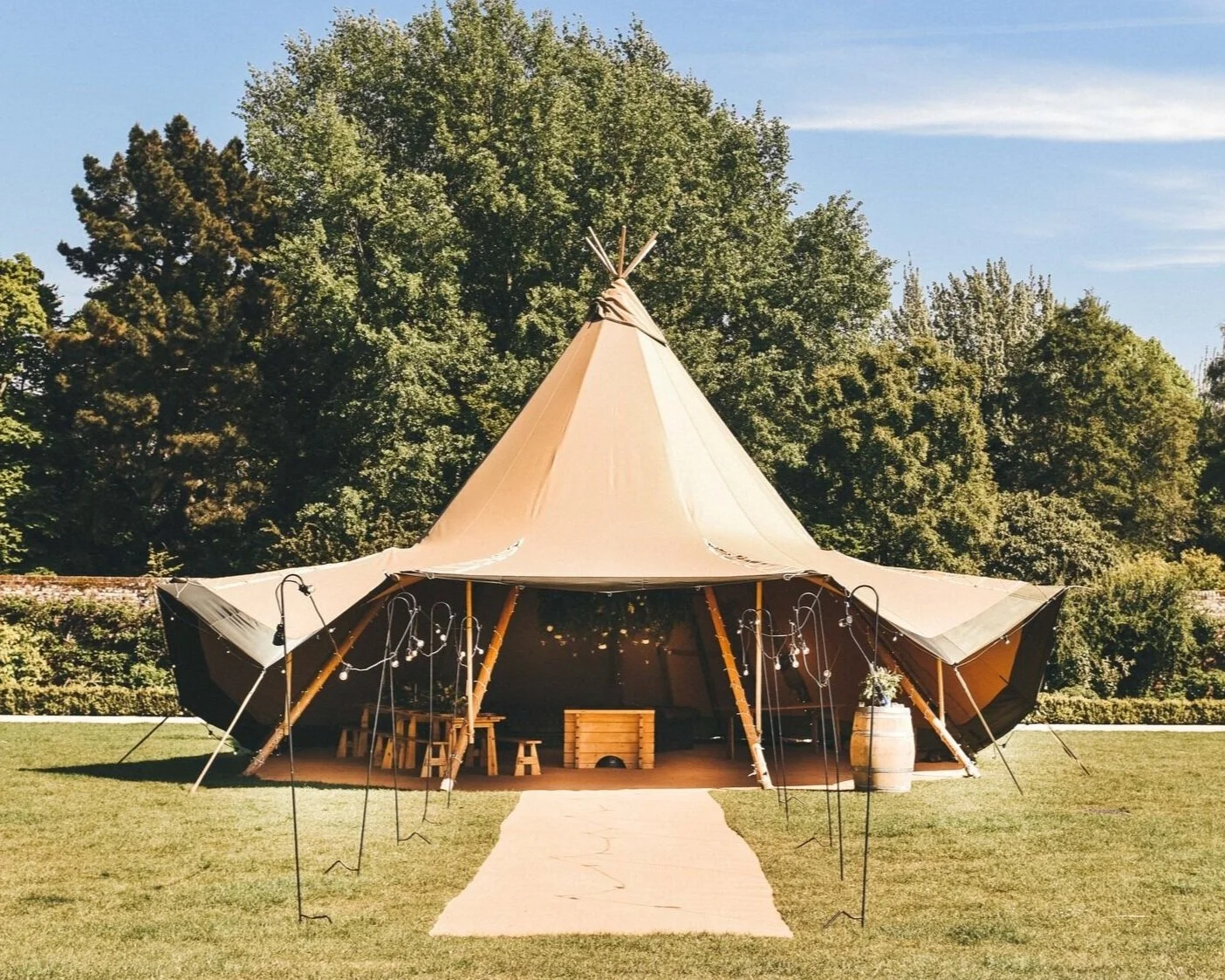 Tipi Marquee Event Hire | Coastal Tents 