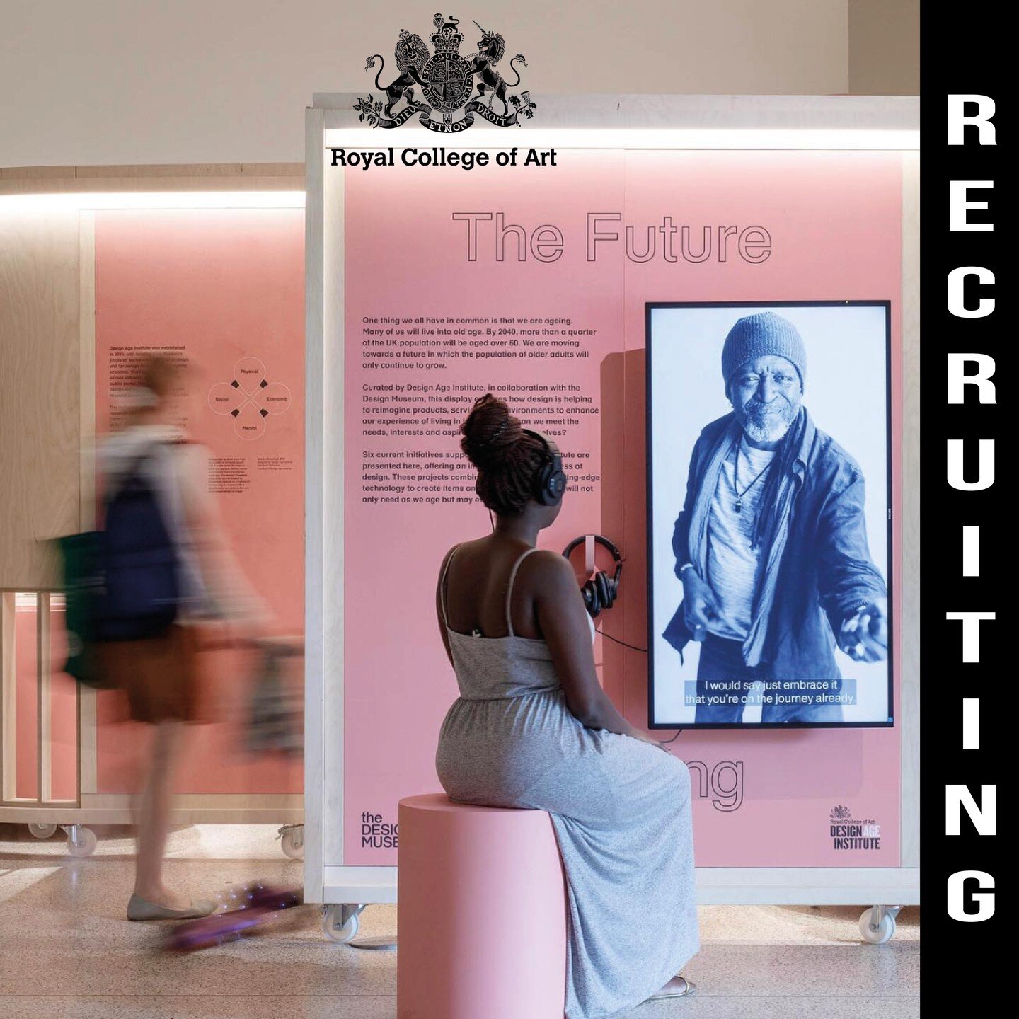 Are you interested in a one-year Master's Course?

With many scholarships still to offer, the Royal College Of Art is now recruiting for their one-year MA FASHION courses. Minoritised students, those from under-represented communities or those experi