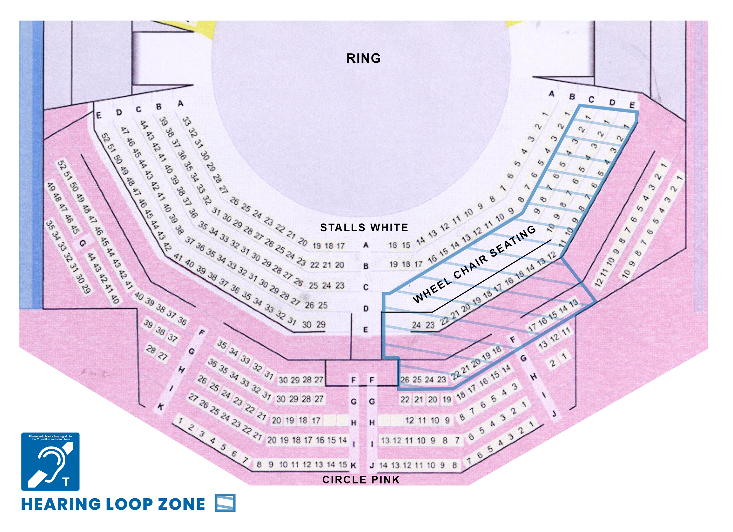 Seating Plan Hippodrome Circus