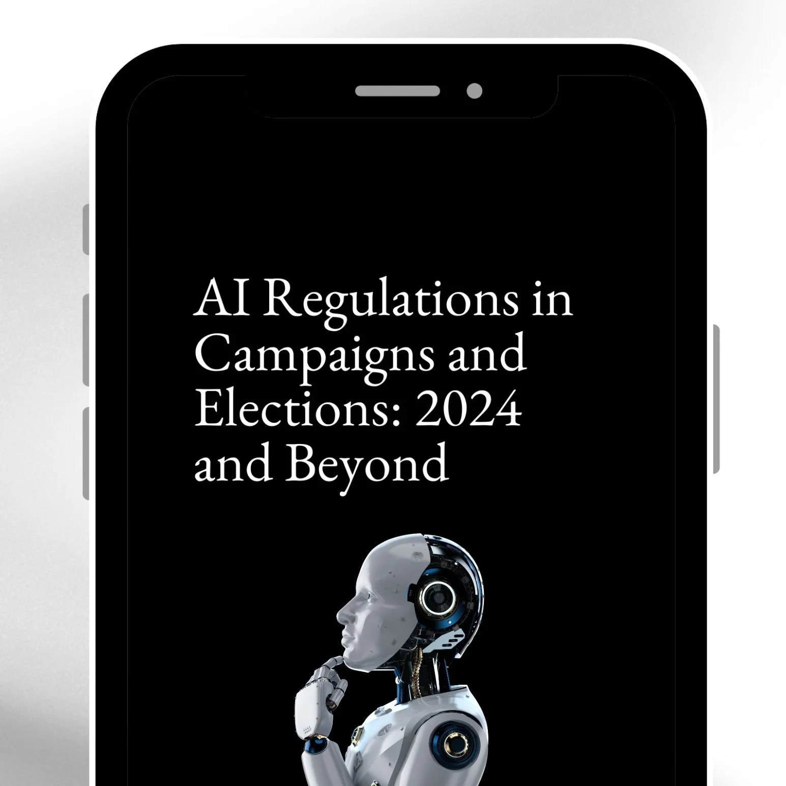AI Regulation in Campaigns and Elections: 2024 and Beyond