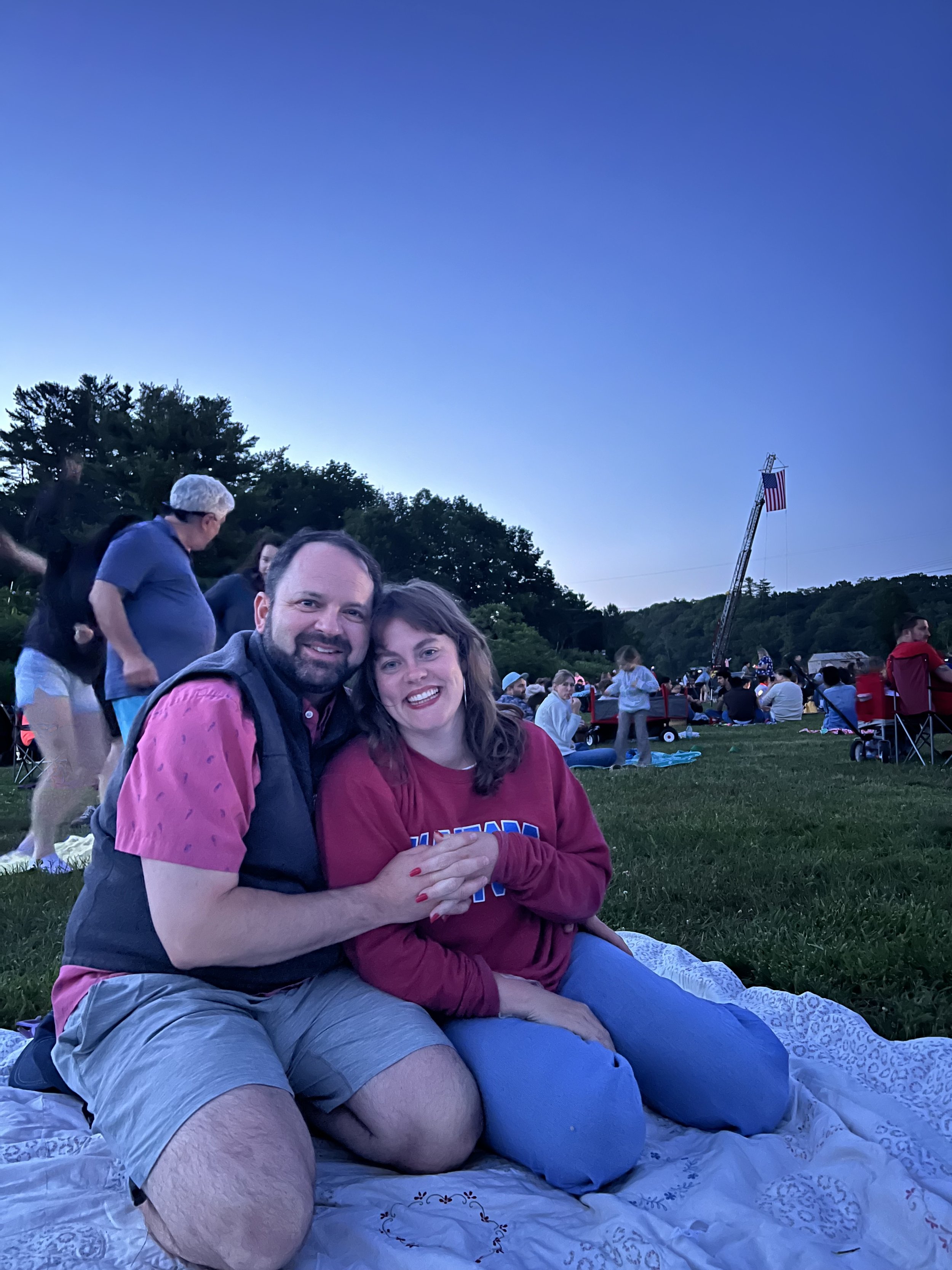 Husband and I at Wilder Fourth of July