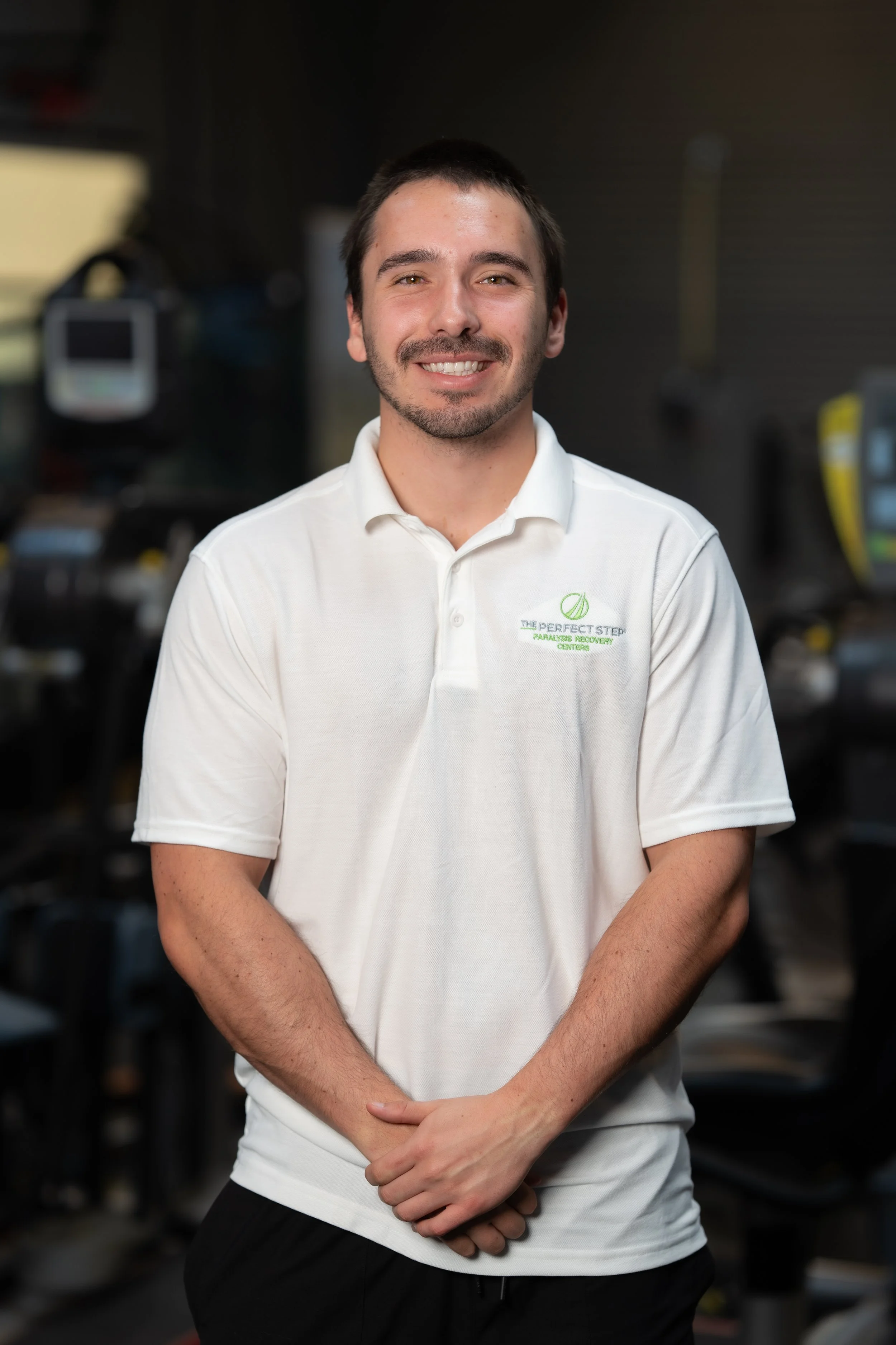 A male trainer at The Perfect Step.