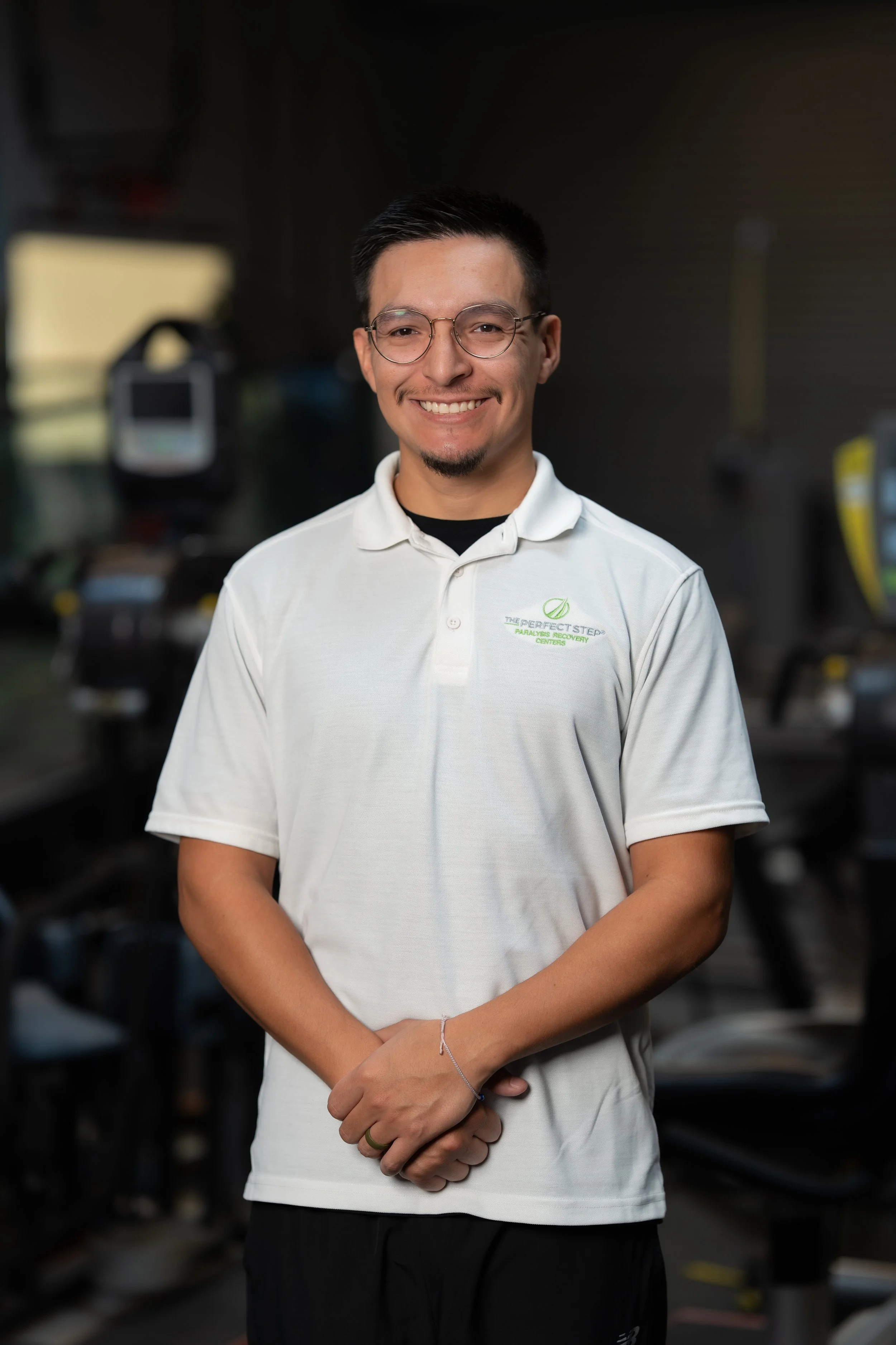 A male trainer at The Perfect Step.