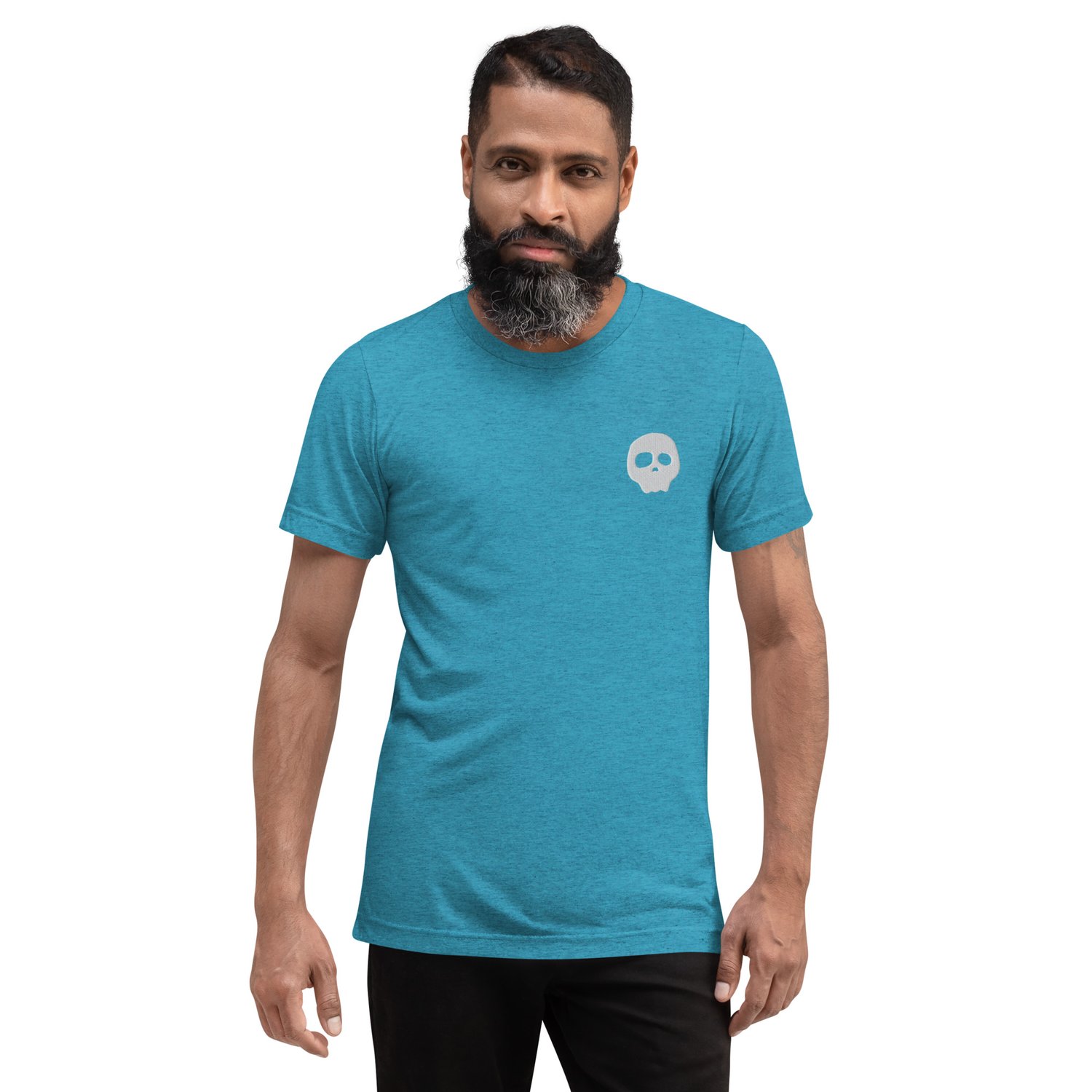 Short sleeve t-shirt with embroidered logo — Ojo Rojo